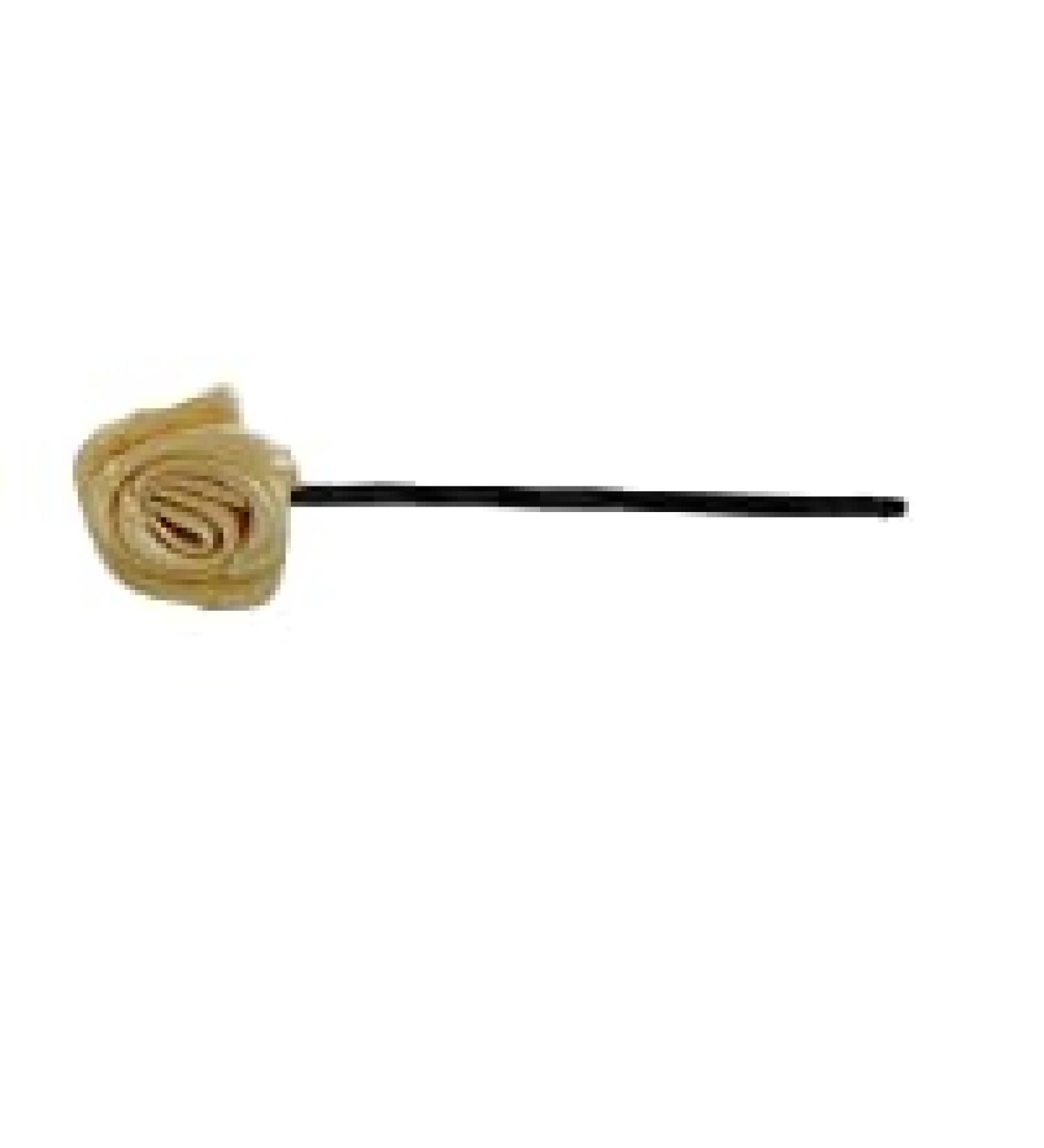 5 x hair clip with blossom rose flower communion wedding gold *NEW*