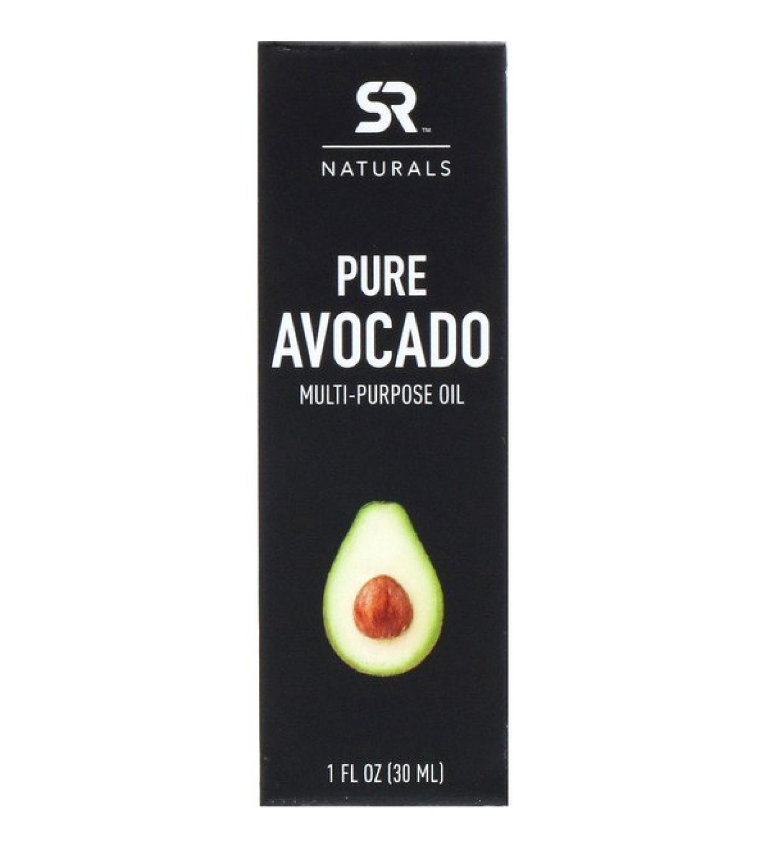 Sports Research Pure Avocado Multi-Purpose Oil 1 fl oz (30 ml)