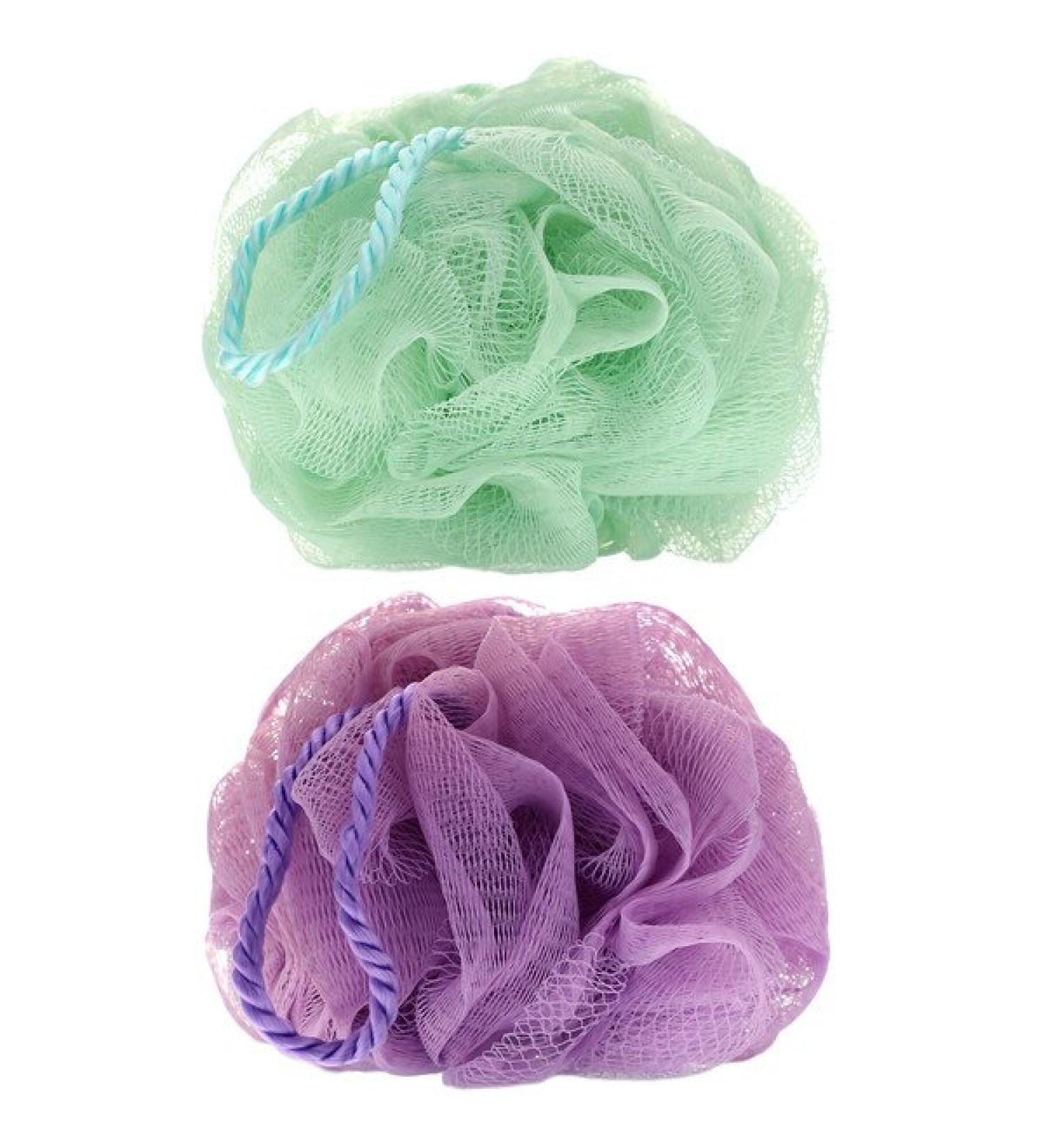 AfterSpa Mesh Pouf  2 Pack