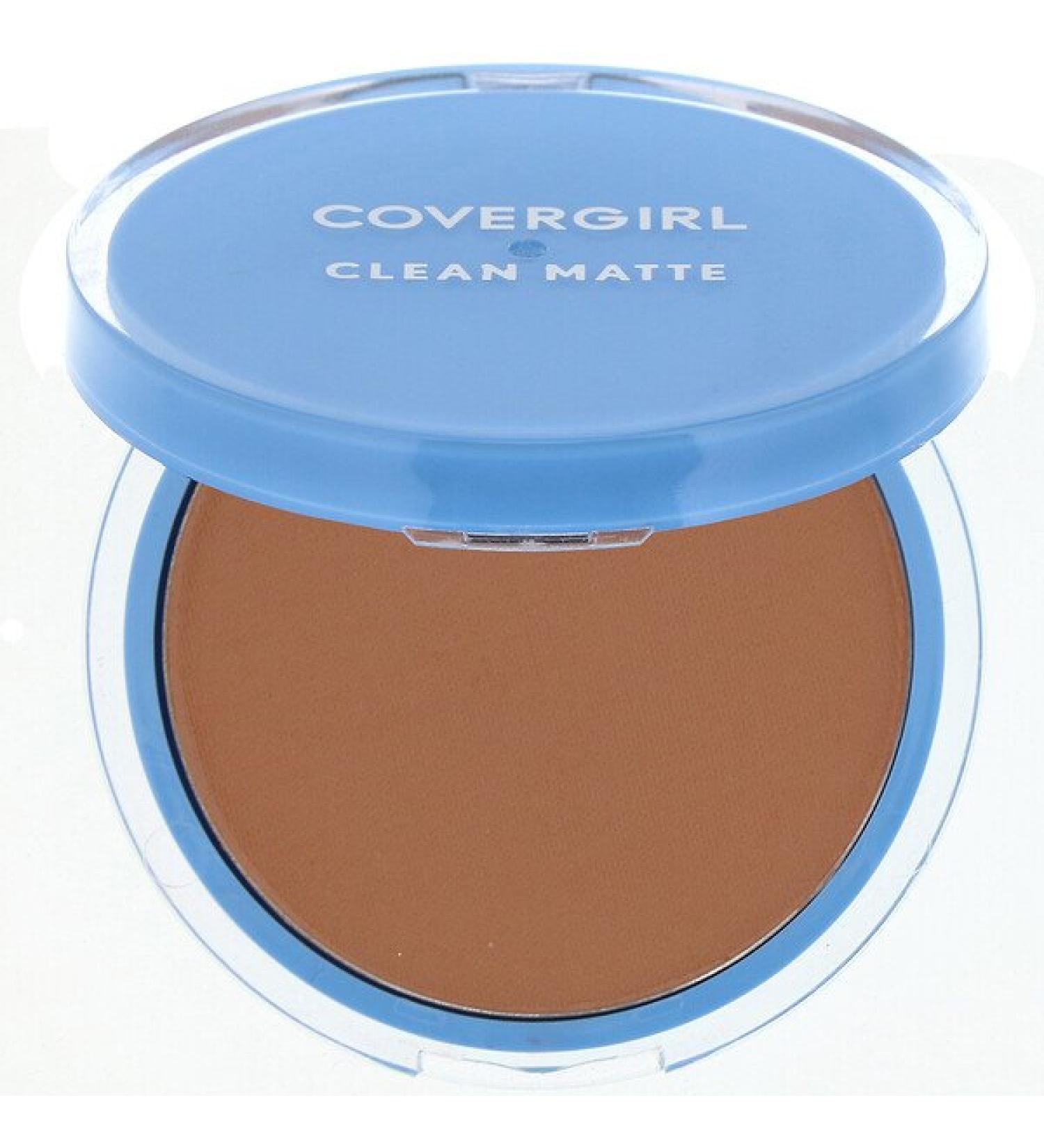 Covergirl Clean Matte Pressed Powder 555 Soft Honey .35 oz (10 g)