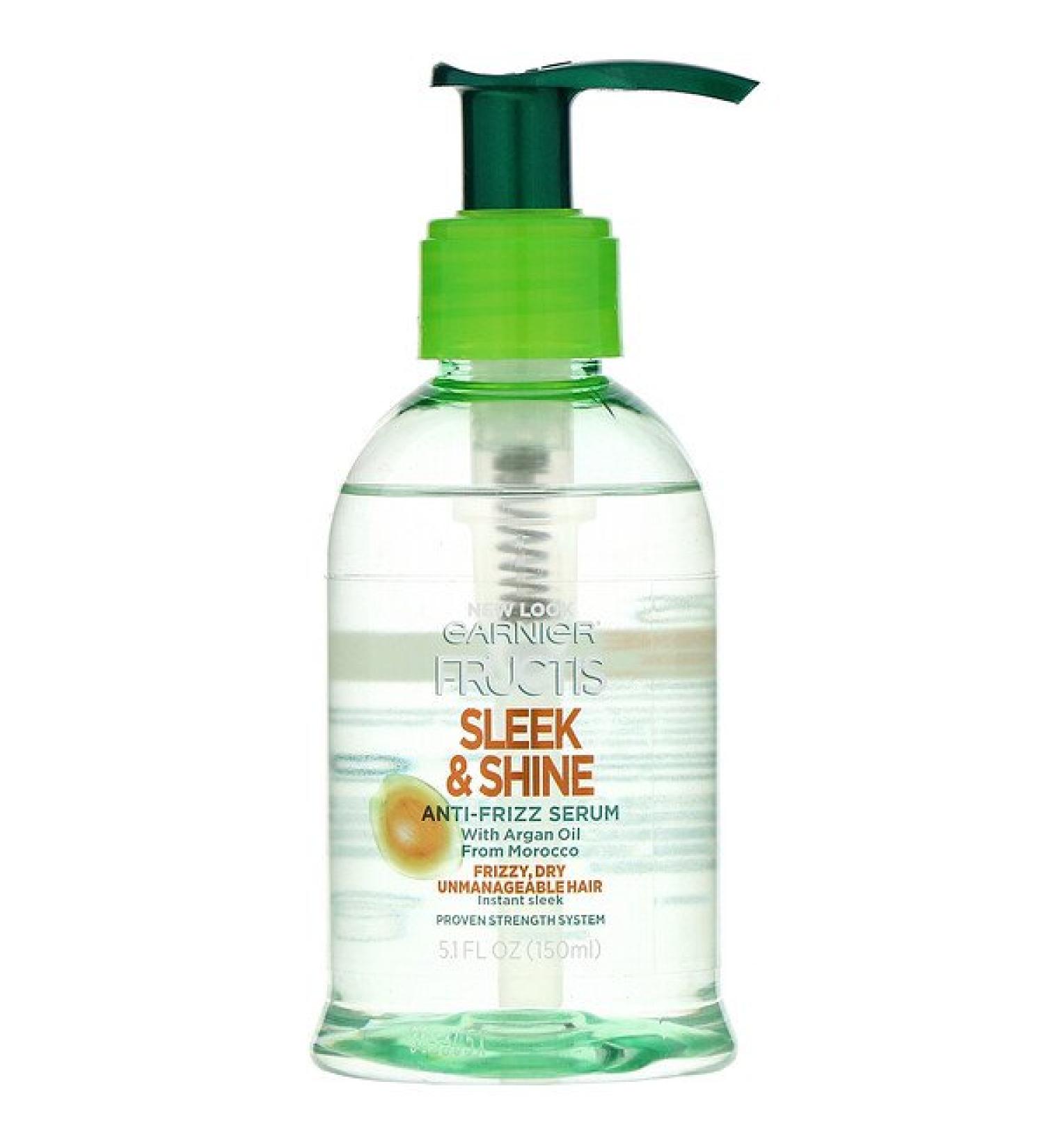 Garnier Fructis Sleek & Shine Anti-Frizz Serum 5.1 oz (150 ml)