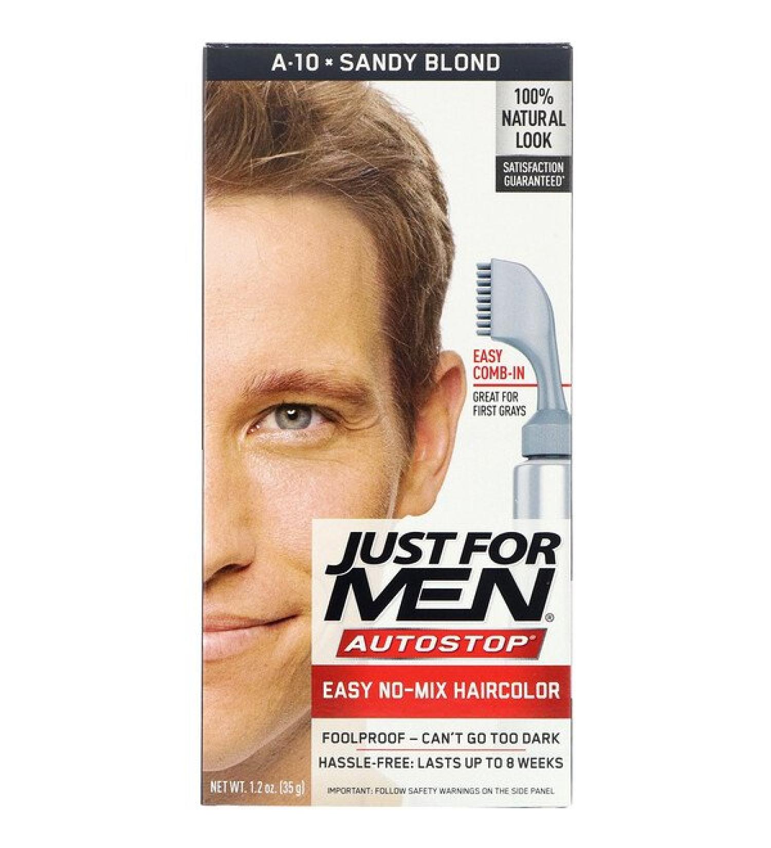 Just for Men Autostop Men's Hair Color Sandy Blond A-10 1.2 oz (35 g)