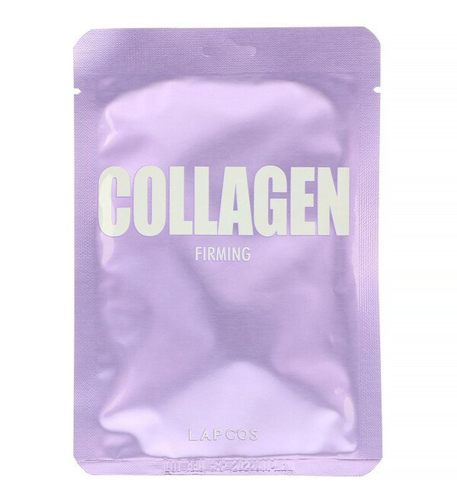 Lapcos Collagen Sheet Beauty Mask Firming 1 Sheet 0.84 fl oz (25 ml)