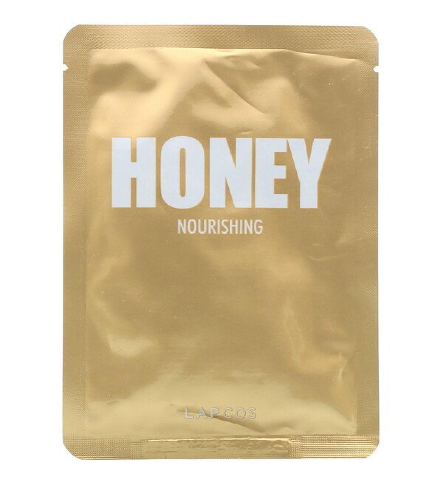 Lapcos Honey Sheet Beauty Mask Nourishing 1 Sheet 0.91 fl oz (27 ml)