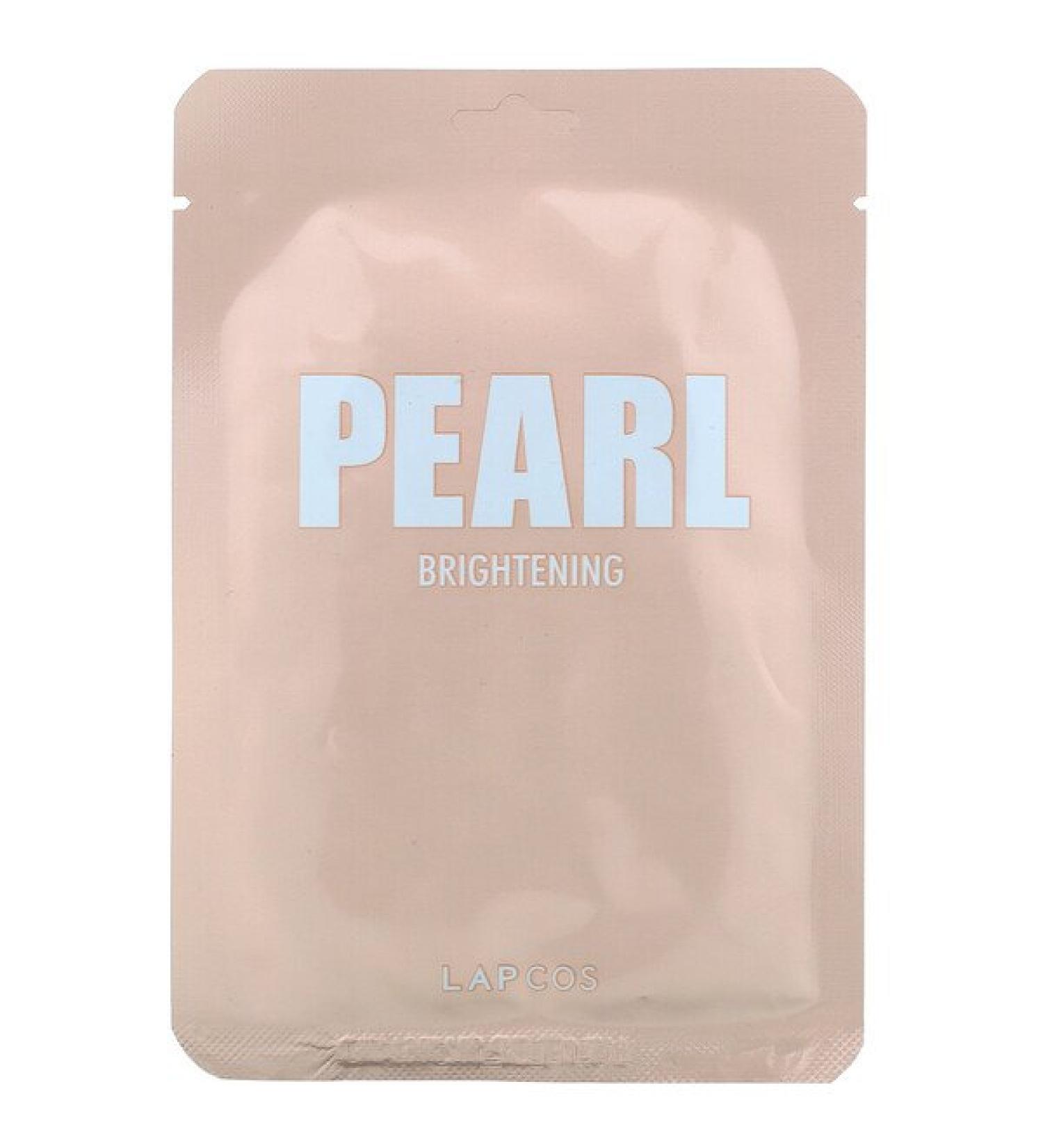 Lapcos Pearl Sheet Beauty Mask Brightening 1 Sheet 0.81 fl oz (24 ml)
