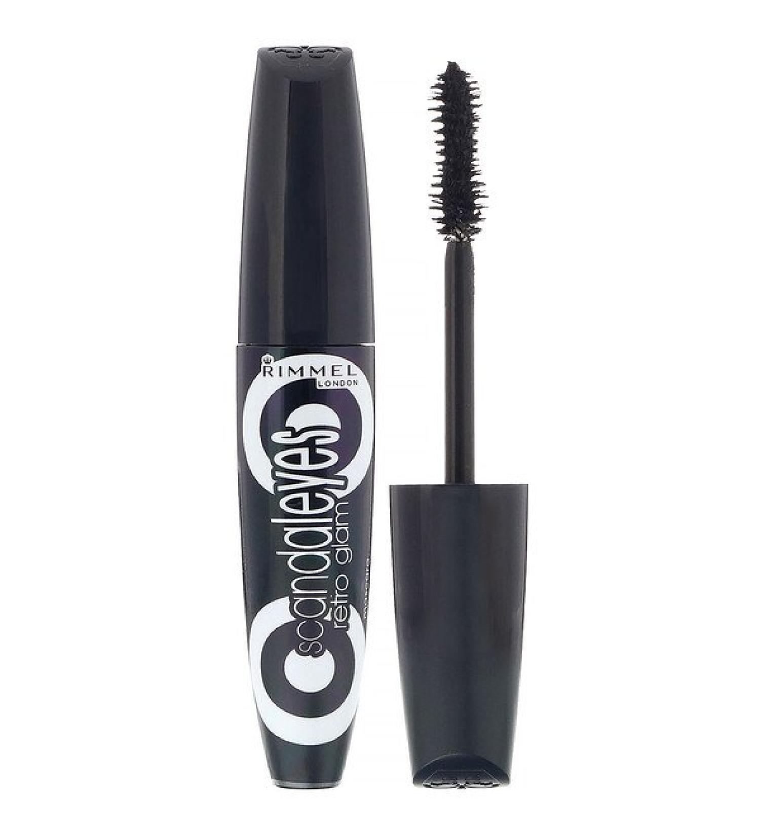 Rimmel London Scandaleyes Retro Glam Mascara 003 Extreme Black 0.41 fl oz (12 ml)