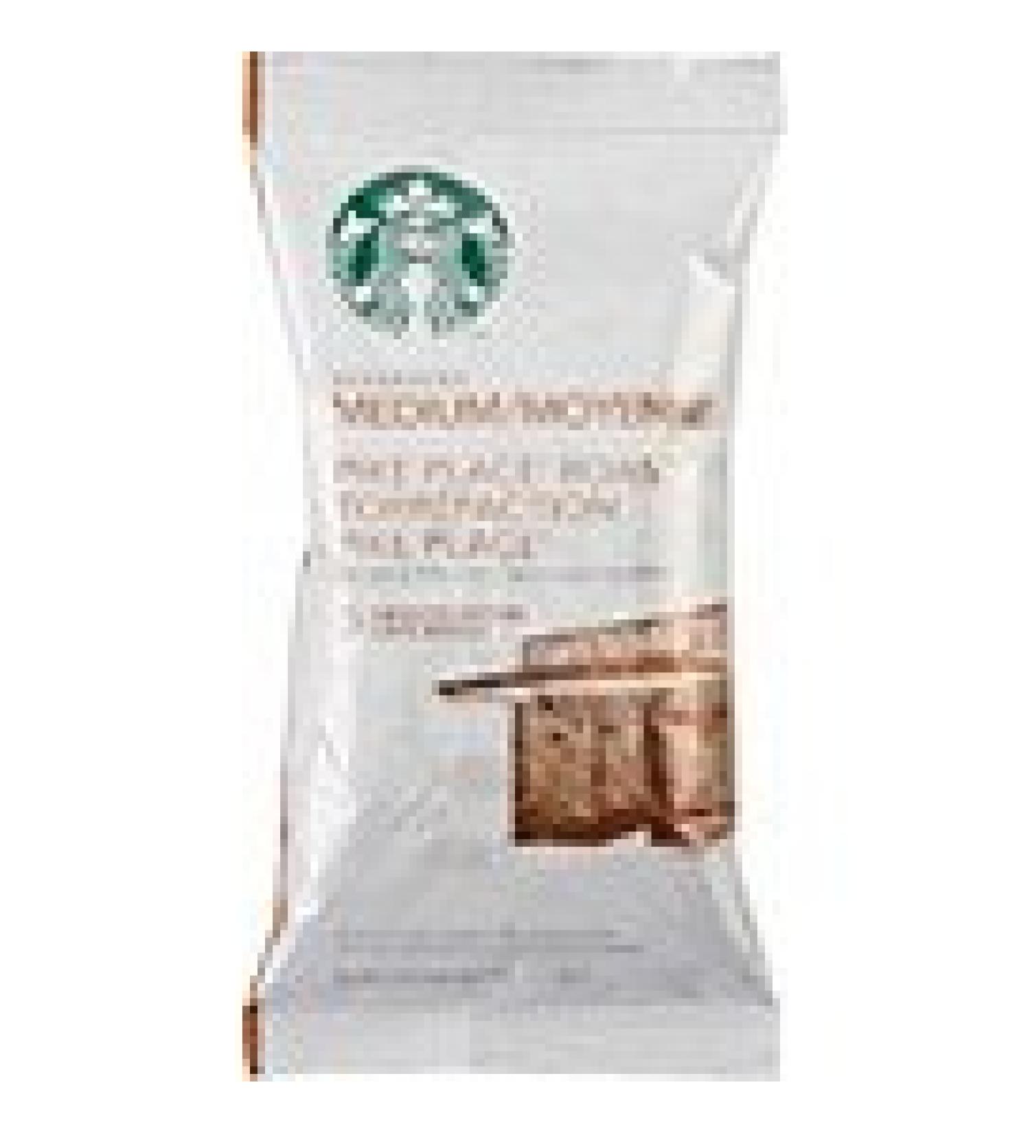 Starbucks 2.5oz. Coffee Packets Pike Place Roast Ground Coffee Regular 18/box