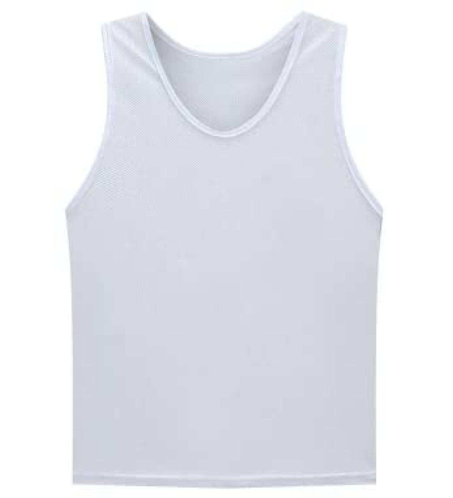 Tych3L 12 Pack White Sports Scrimmage Training Vests for Teens & Adults - Buy Online on SooperMarket.com