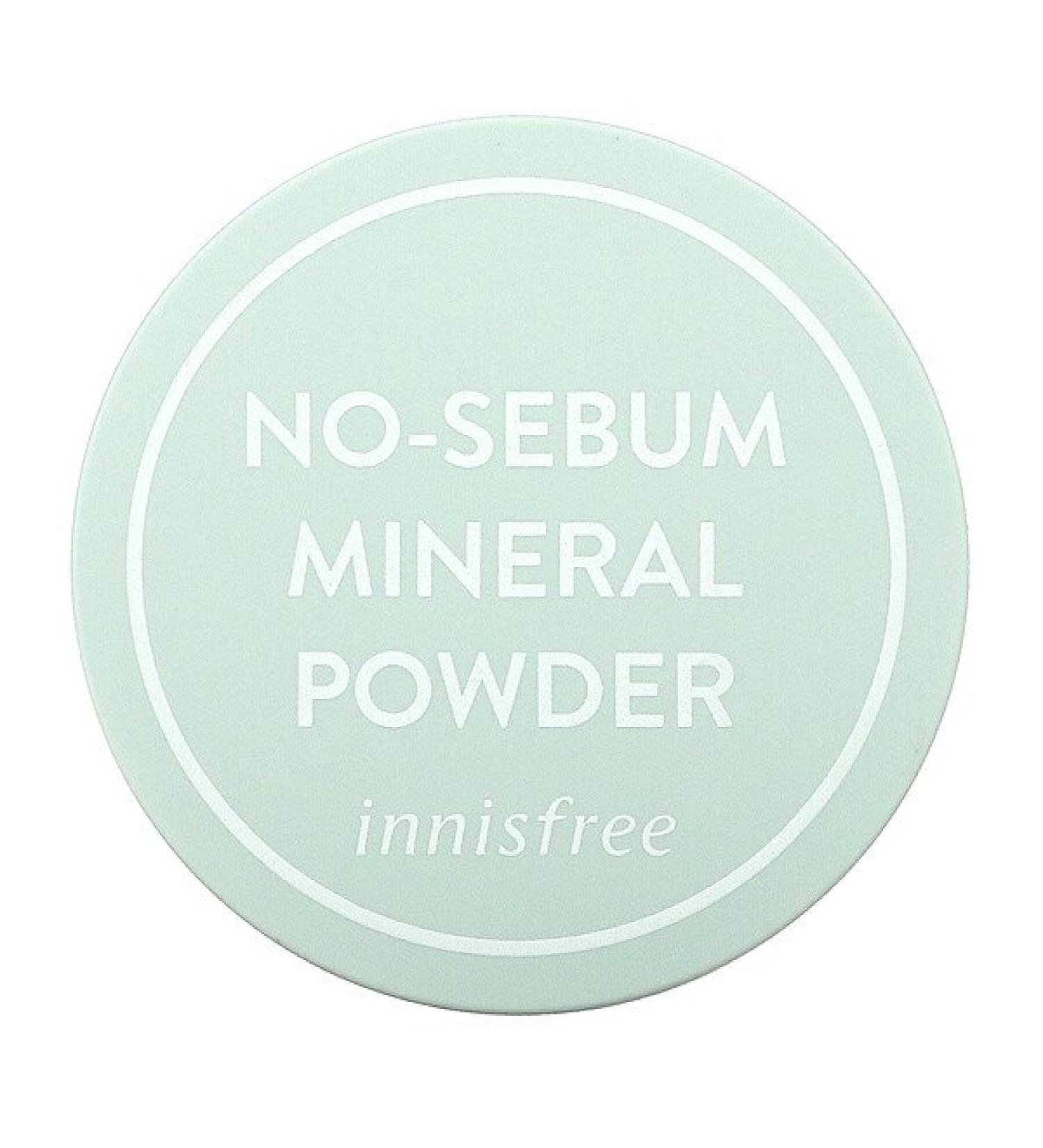 Innisfree No-Sebum Mineral Powder 0.17 oz | Oil Control & Matte Finish - Buy Online on SooperMarket.com