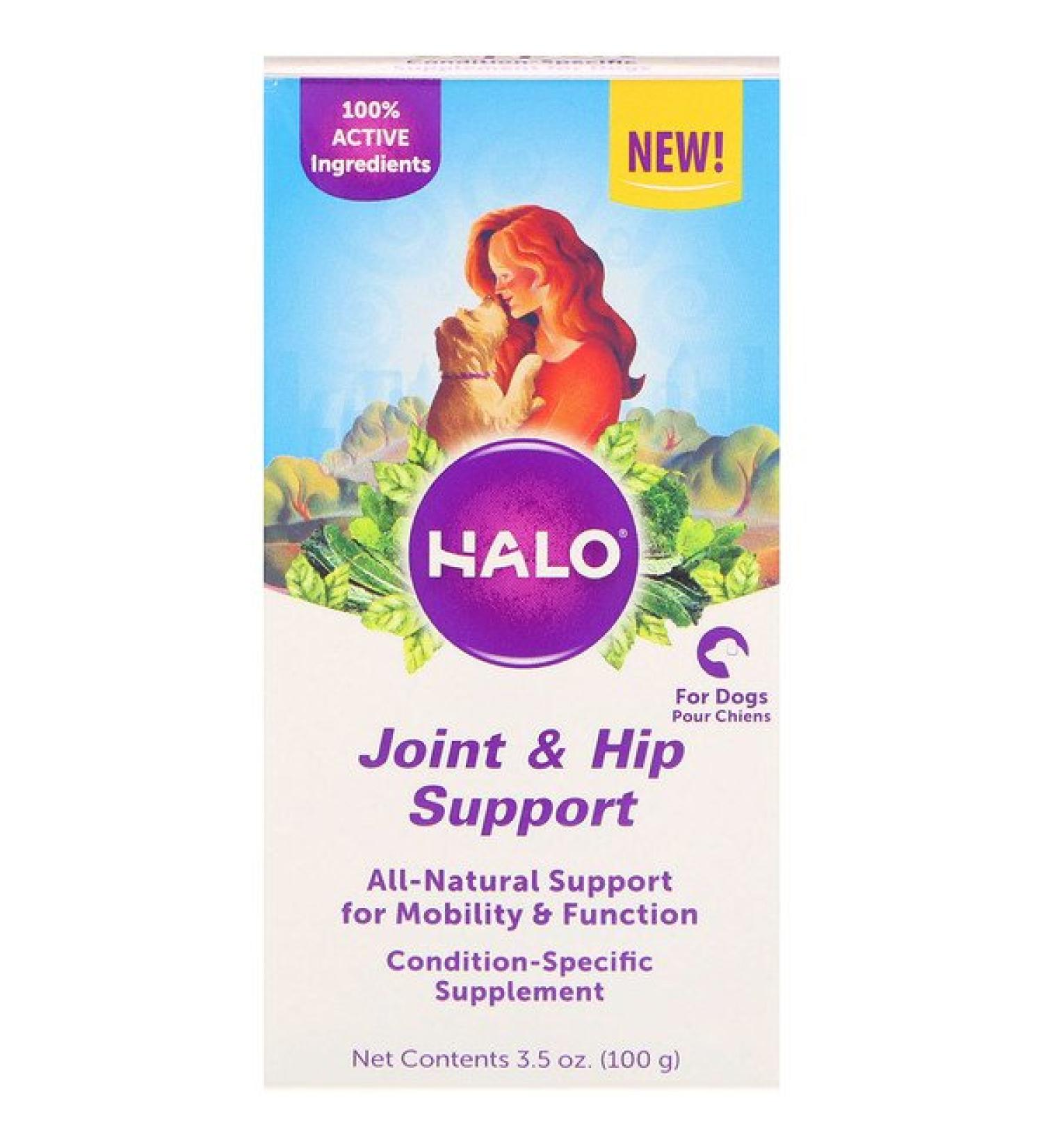 Halo Joint & Hip Support For Dogs 3.5 oz (100 g)