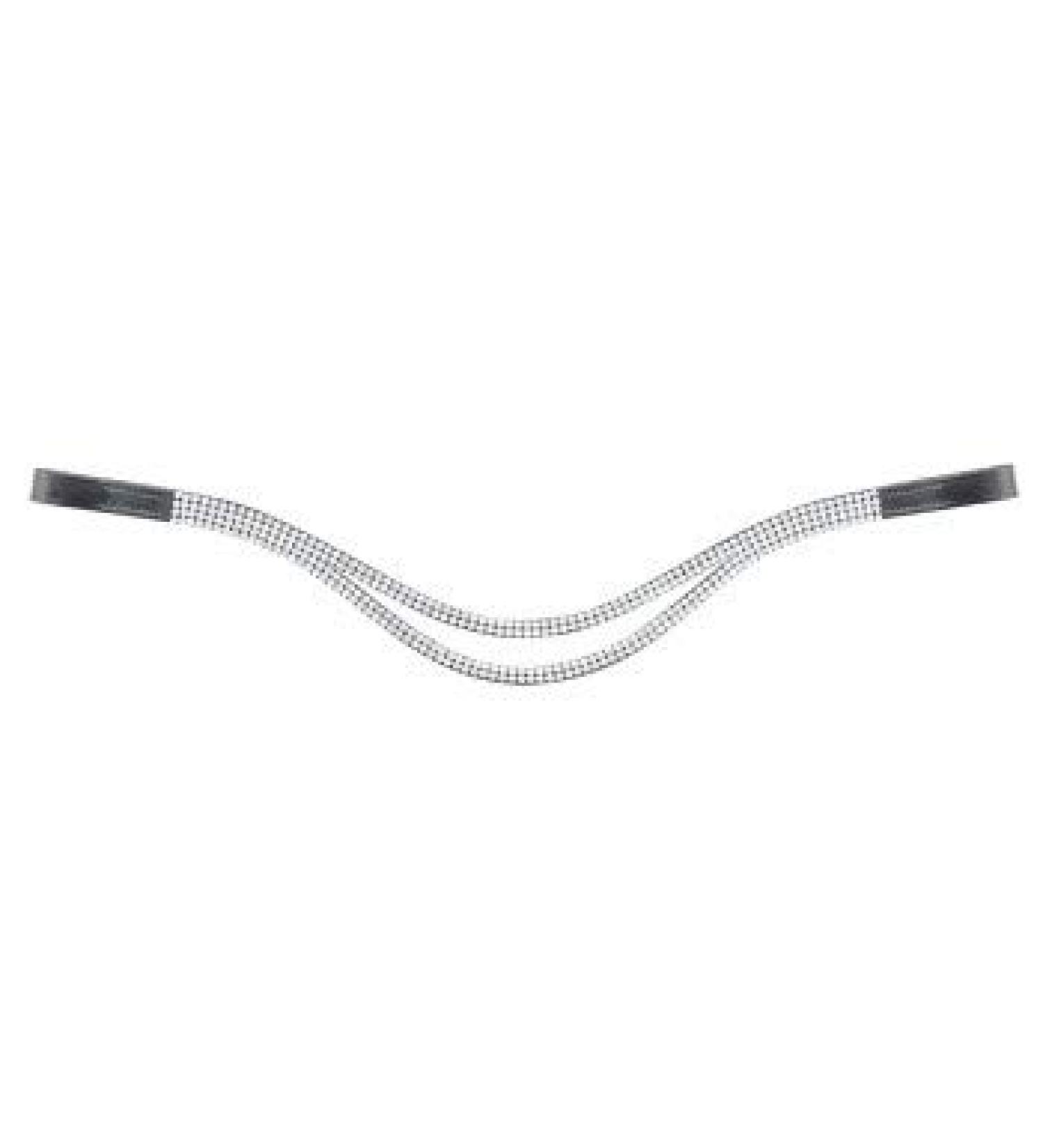 PFIFF 102104-01-Full Headband with wave duo white white Full