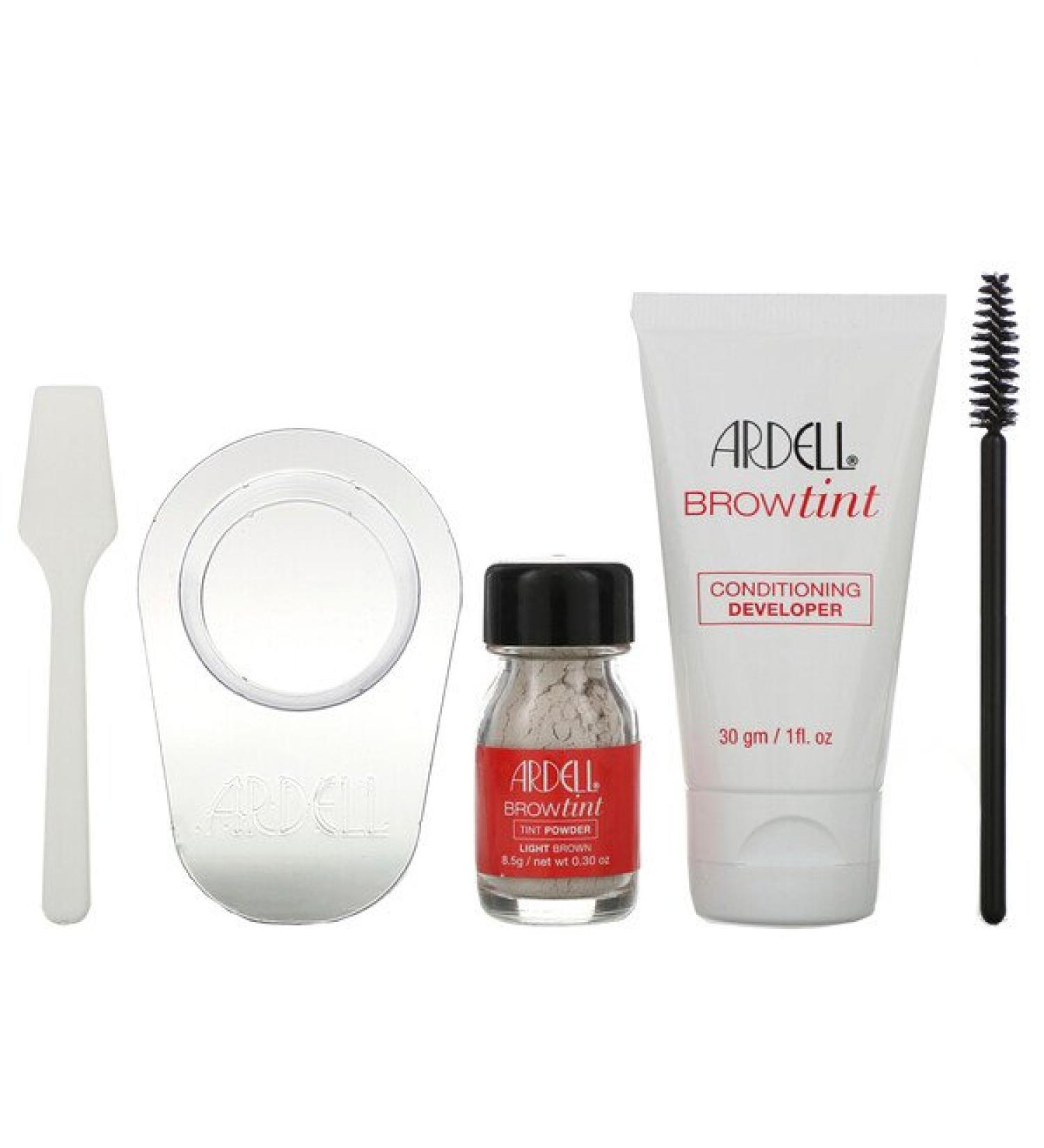 Ardell Brow Tint Light Brown 5 Piece Set