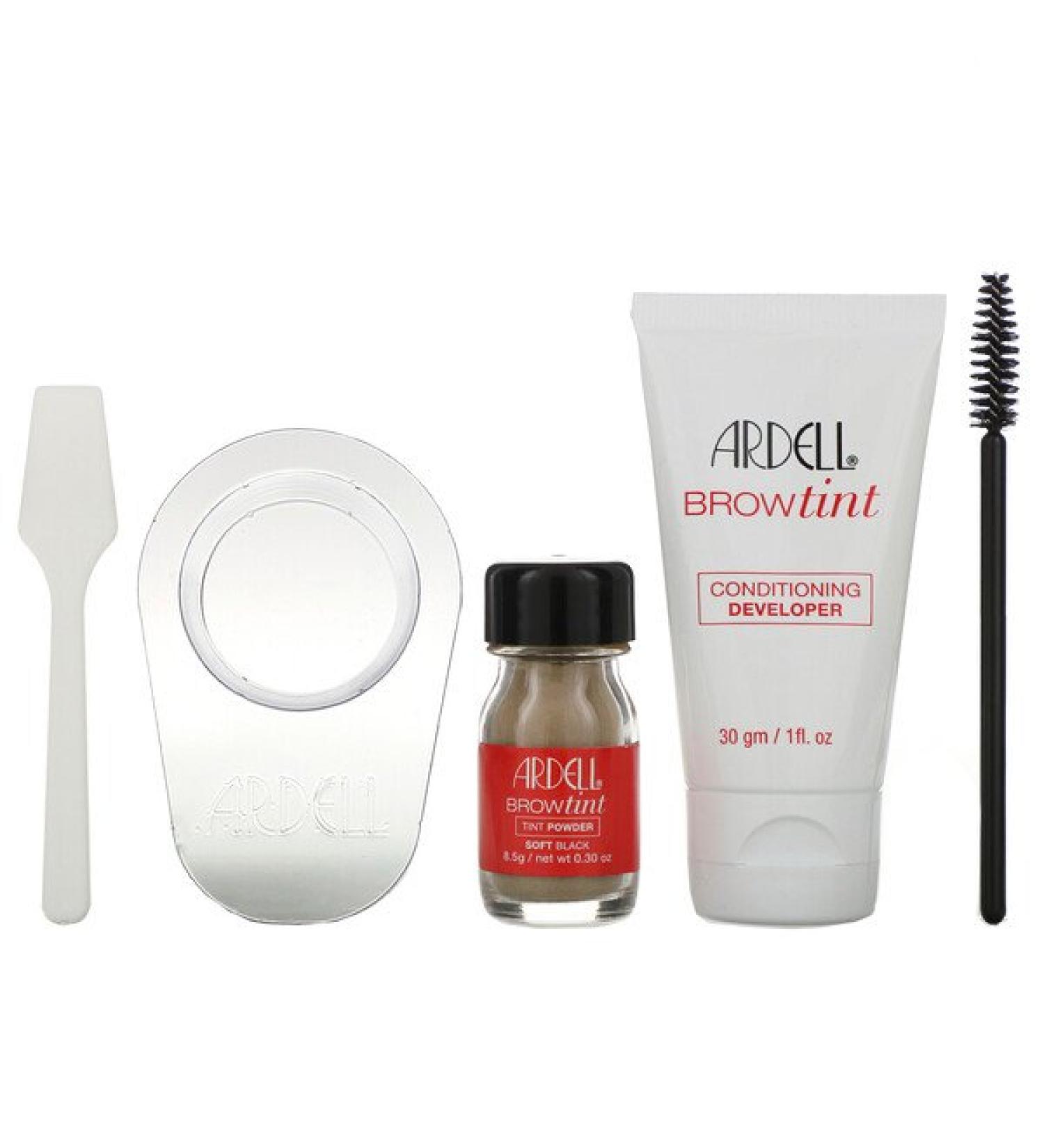 Ardell Brow Tint Soft Black 5 Piece Set