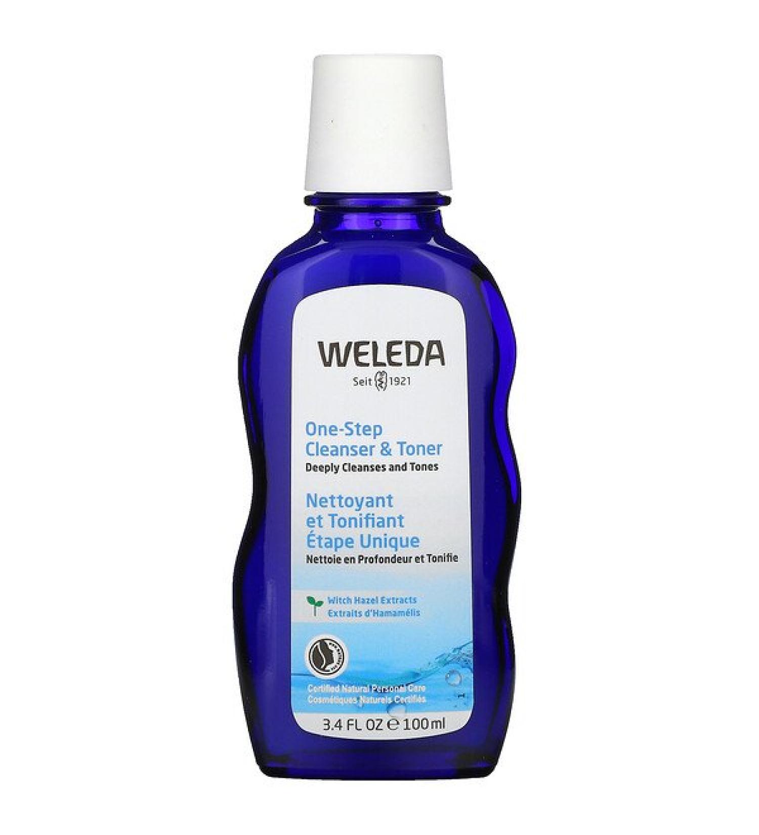 Weleda One-Step Cleanser & Toner 3.4 fl oz (100 ml)