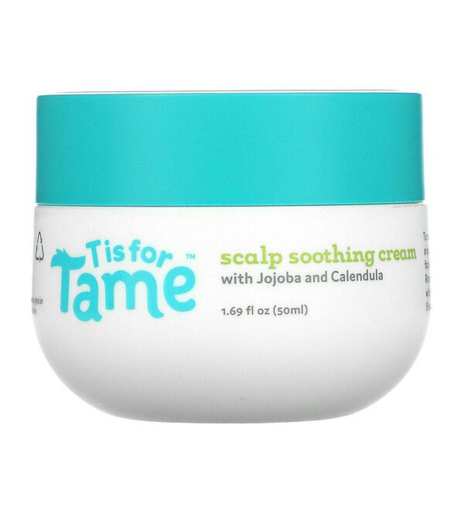 T is for Tame Scalp Soothing Cream | Jojoba & Calendula | 1.69 fl oz - Buy Online on SooperMarket.com