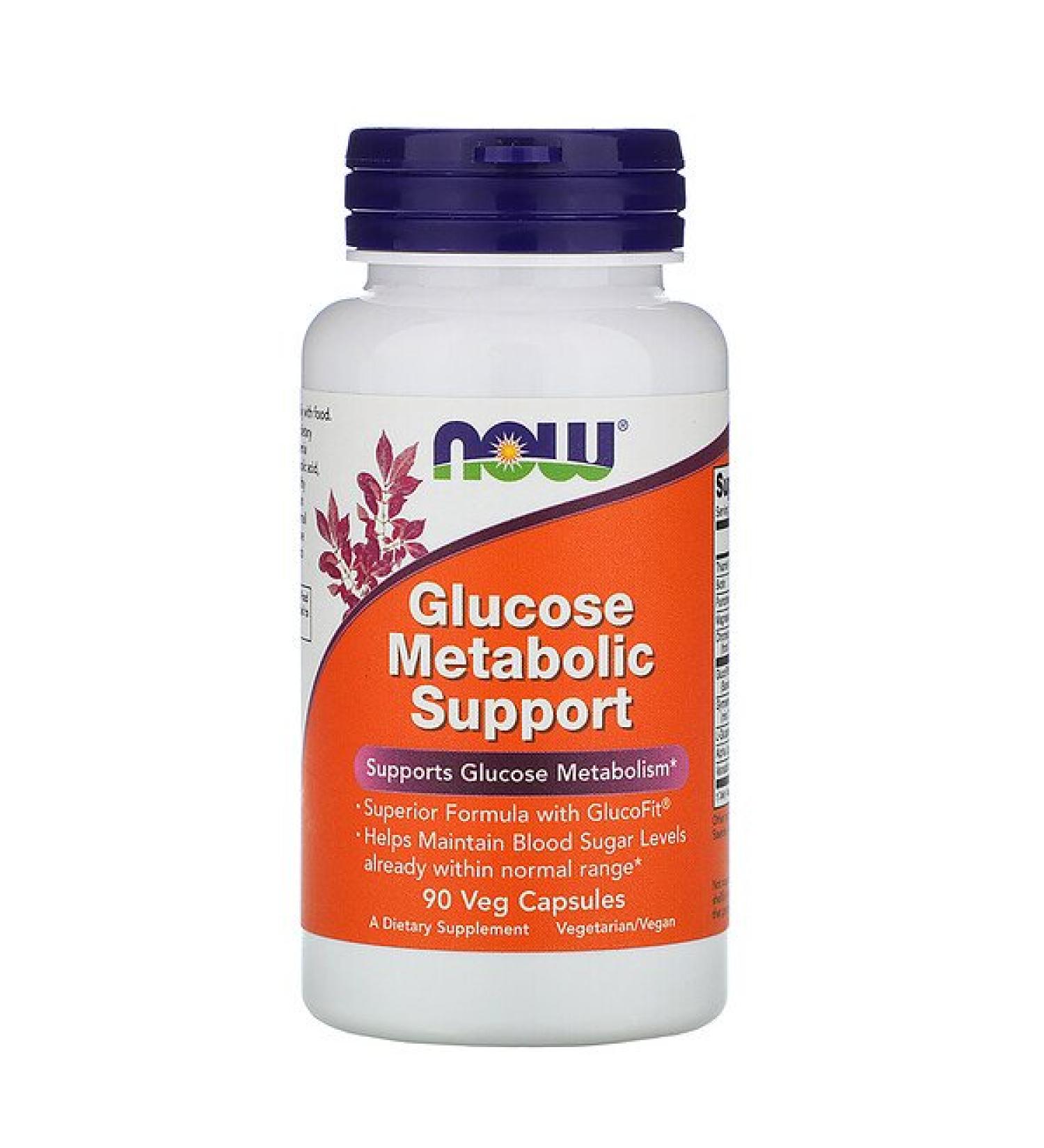 Now Foods Glucose Metabolic Support 90 Veg Capsules