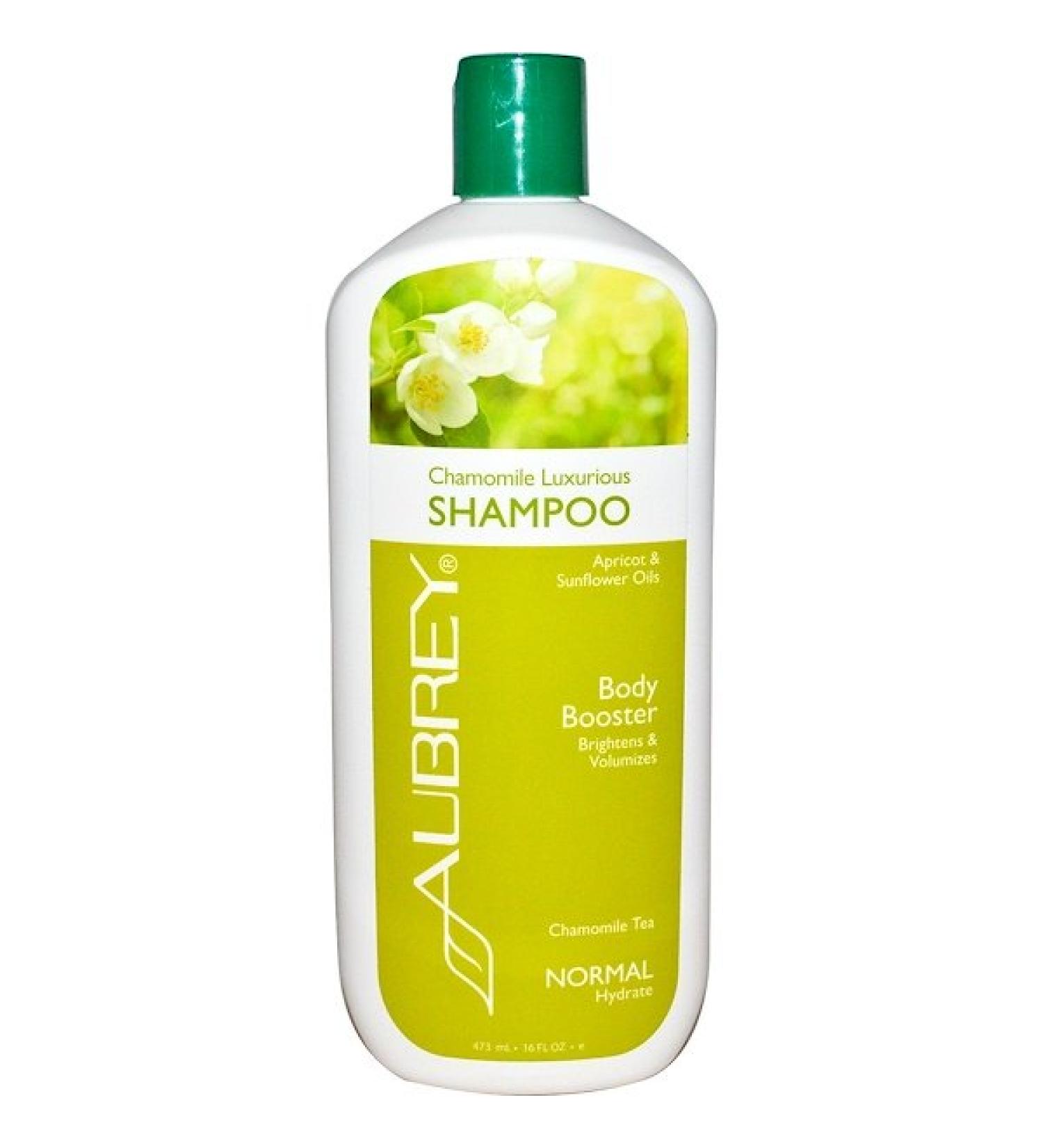 Aubrey Organics Chamomile Luxurious Shampoo Chamomile Tea Normal 16 fl oz (473 ml)