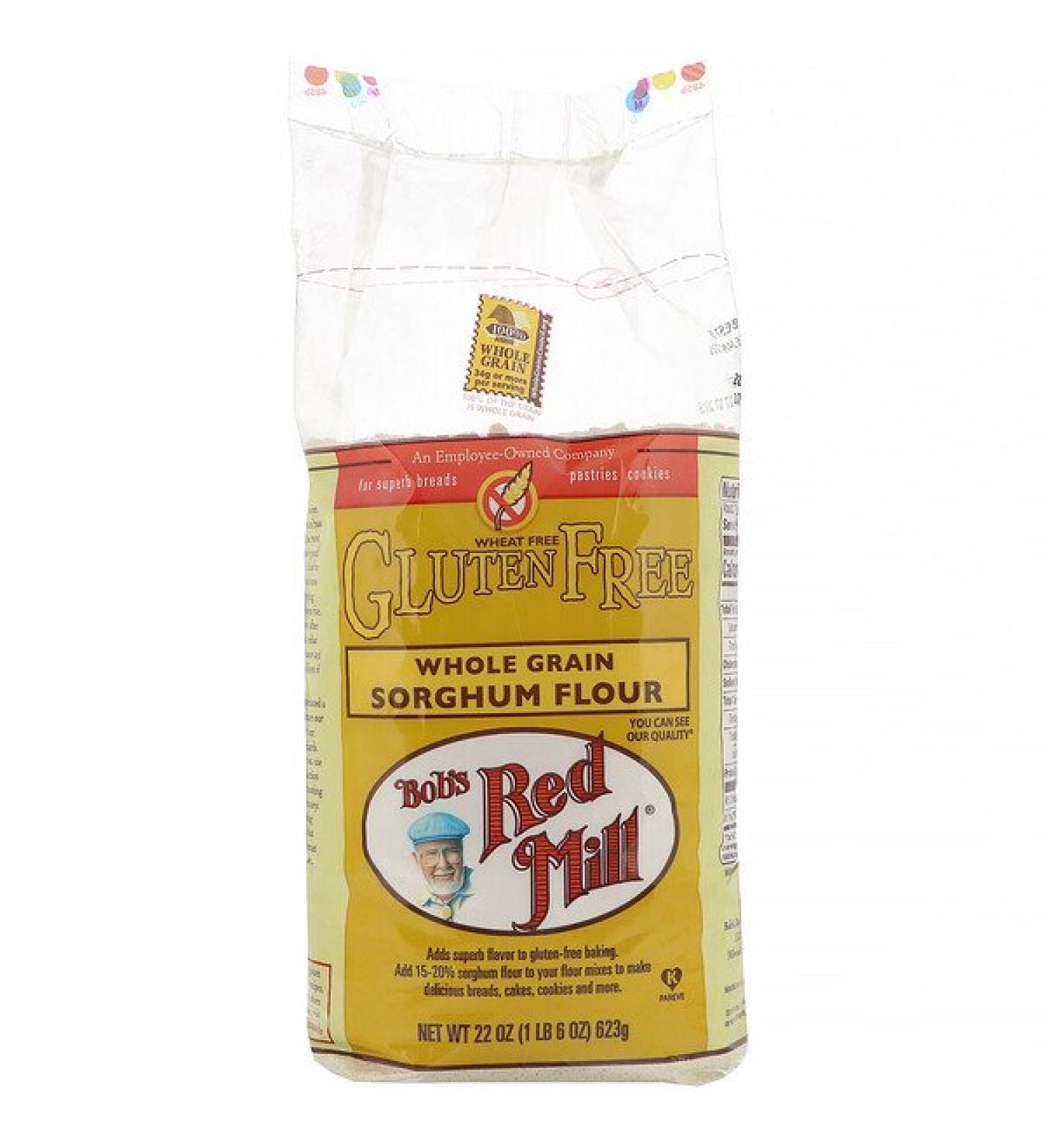 Bob's Red Mill Whole Grain Sorghum Flour Gluten Free 22 oz (623 g)