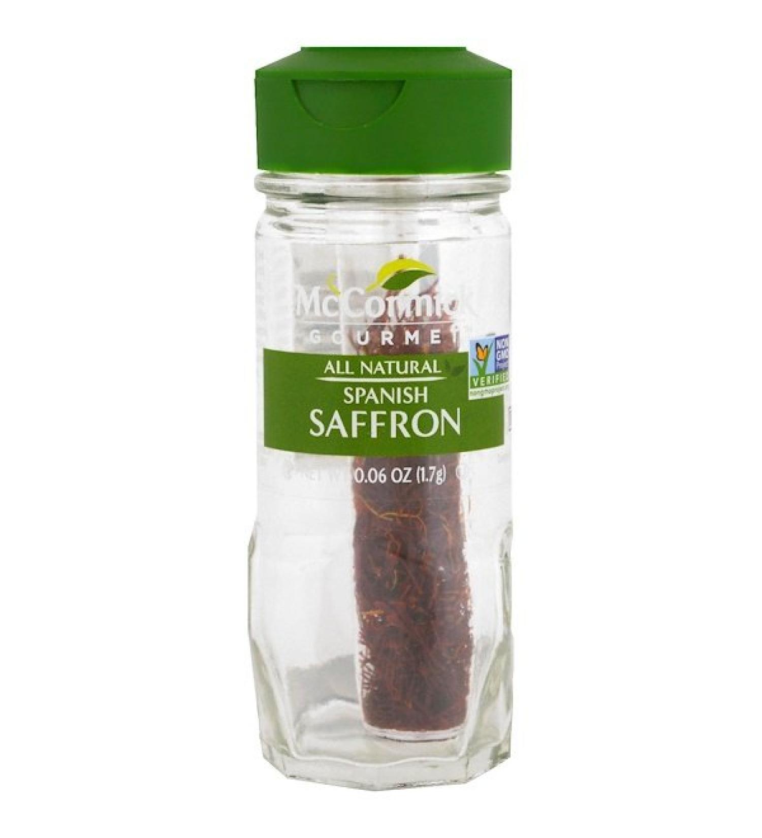 McCormick Gourmet All Natural Spanish Saffron 0.06 oz (1.7 g)