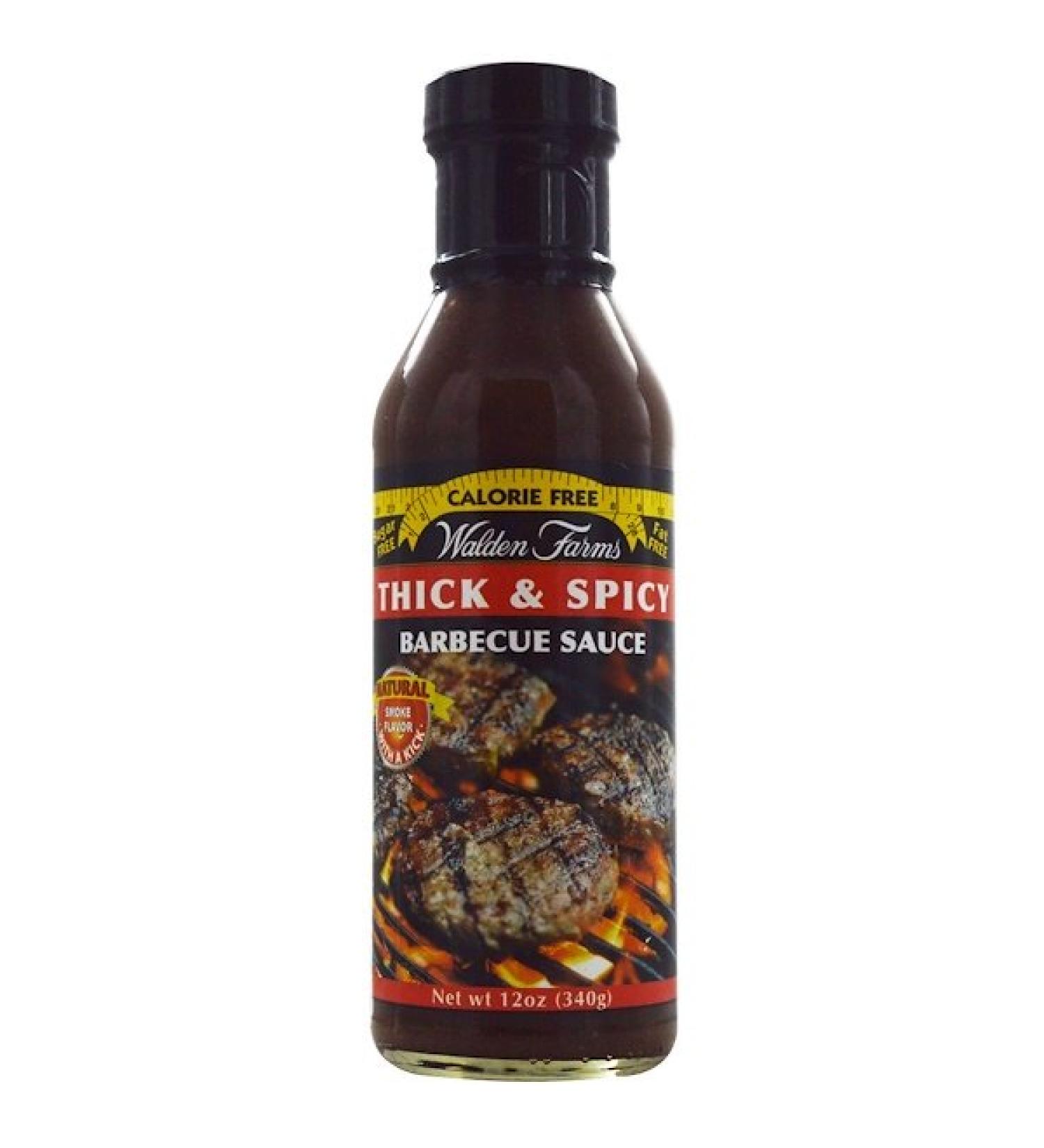 Walden Farms Thick & Spicy Barbecue Sauce 12 oz (340 g)