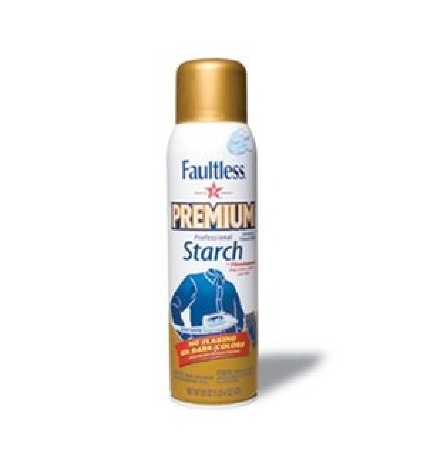 Faultless Premium Spray Starch 20 oz Cans (Pack of 6)