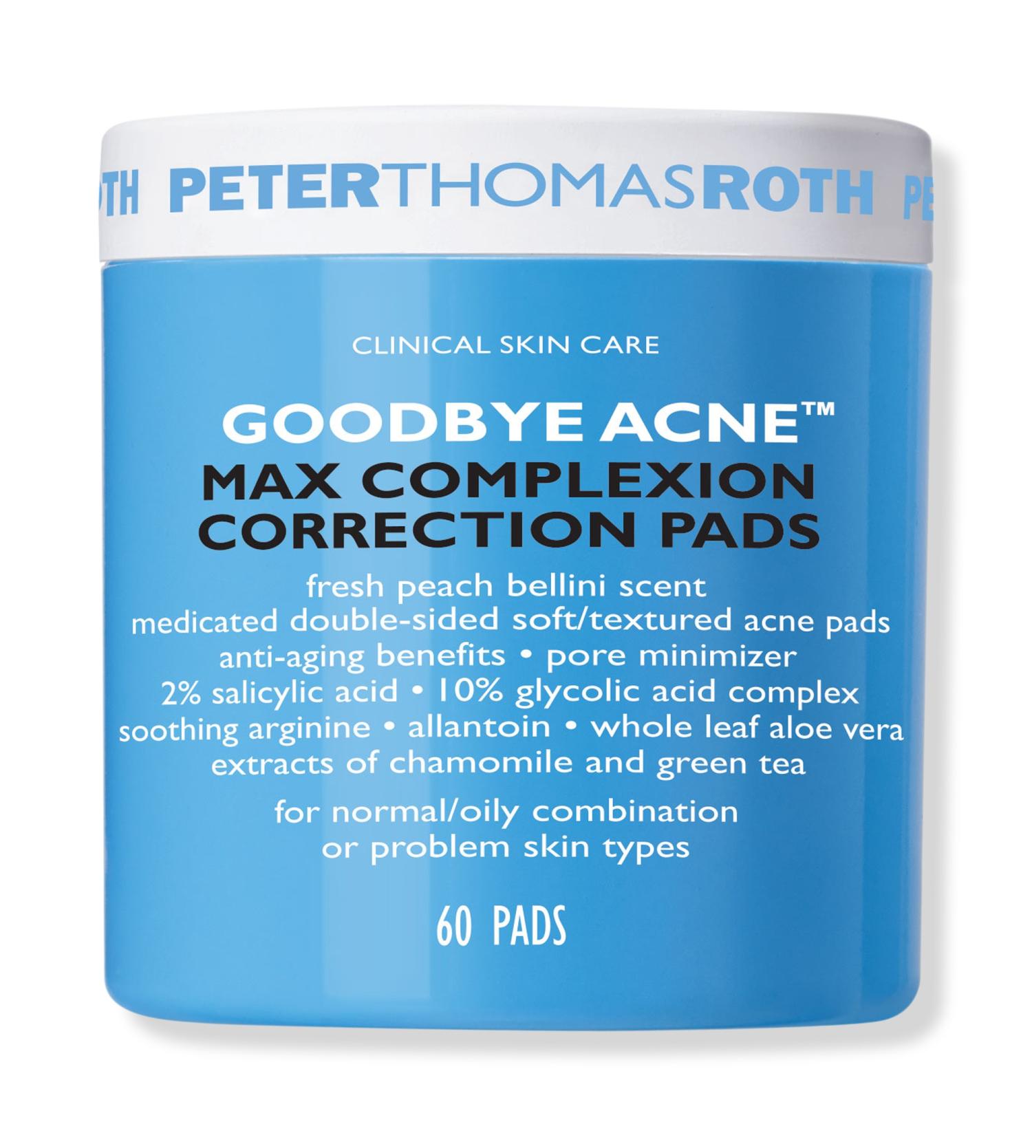 Discover Peter Thomas Roth Max Complexion Correction Pads 60 ct - Elevate Your Style Instantly! - Buy Online on SooperMarket.com