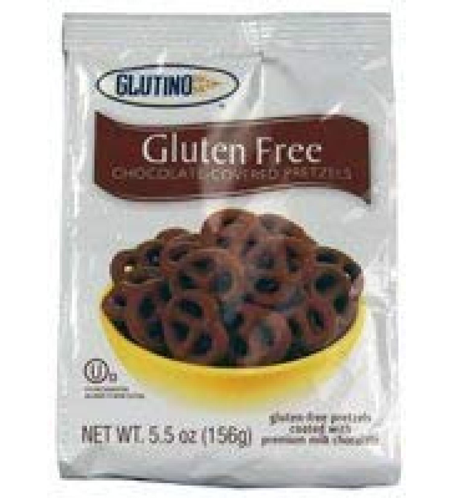 Glutino Gluten-Free Chocolate Covered Pretzels [6 Pack]