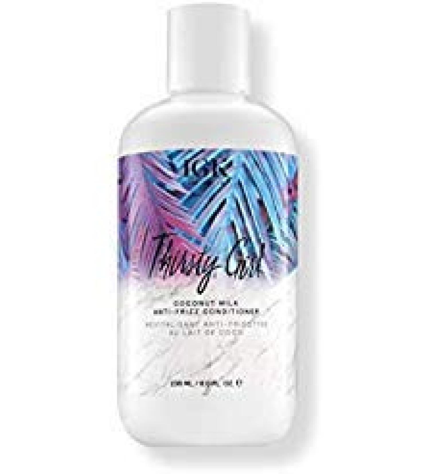 IGK THIRSTY GIRL Coconut Milk Anti-Frizz Conditioner | Softer + Smoother + Frizz-Free | Vegan + Cruelty Free | 8 Oz 8 Fl Oz (Pack of 1)
