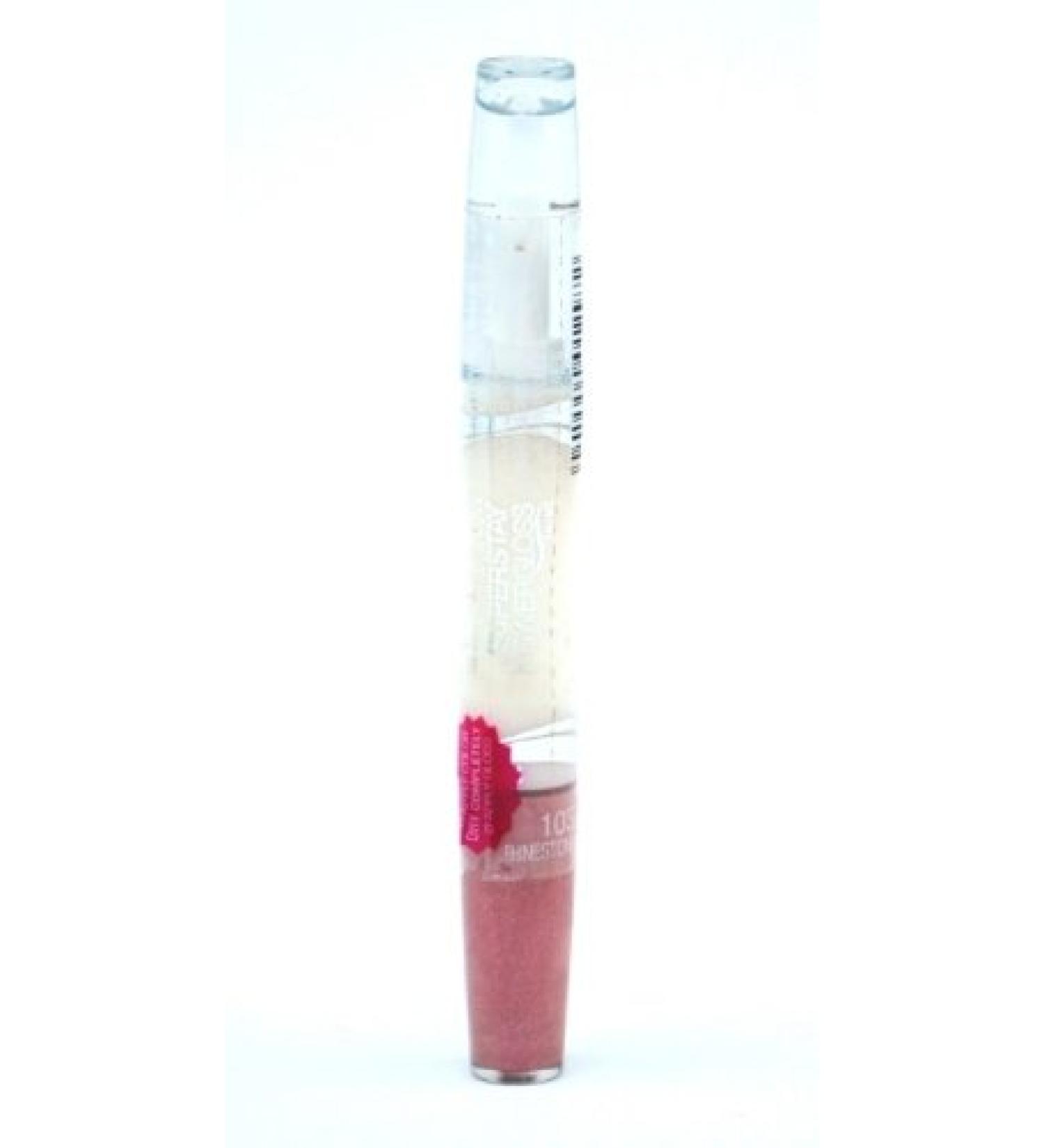 Maybelline Superstay Gloss 12 Hour Color Power Gloss Rhinestone Pink 103
