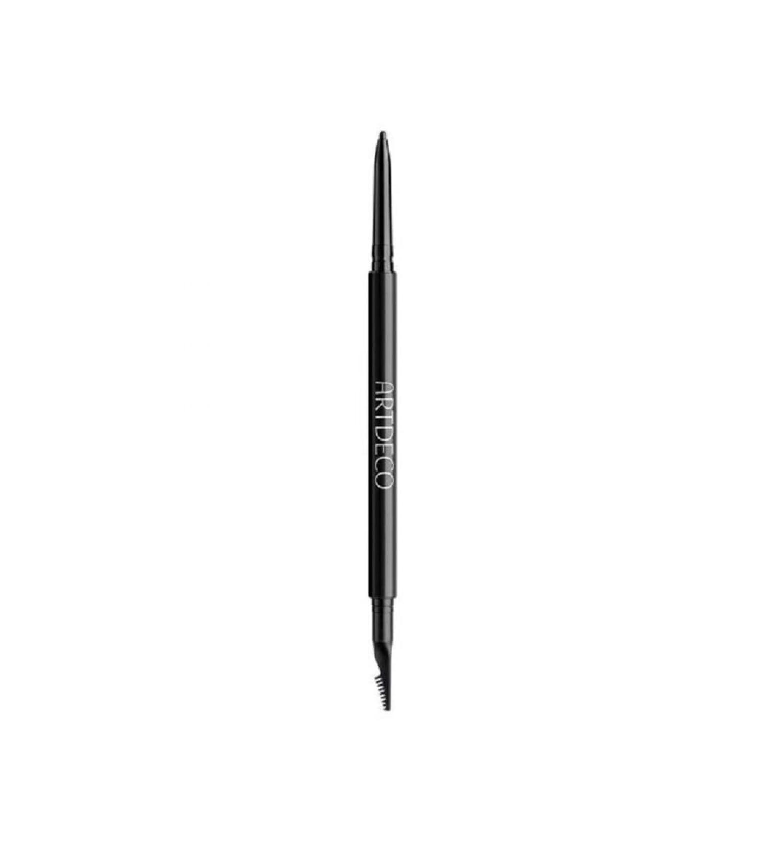 ARTDECO Ultra Fine Brow Liner - precise eyebrow pencil - 1 x 9 g 11 - coal 1 piece (1 pack)