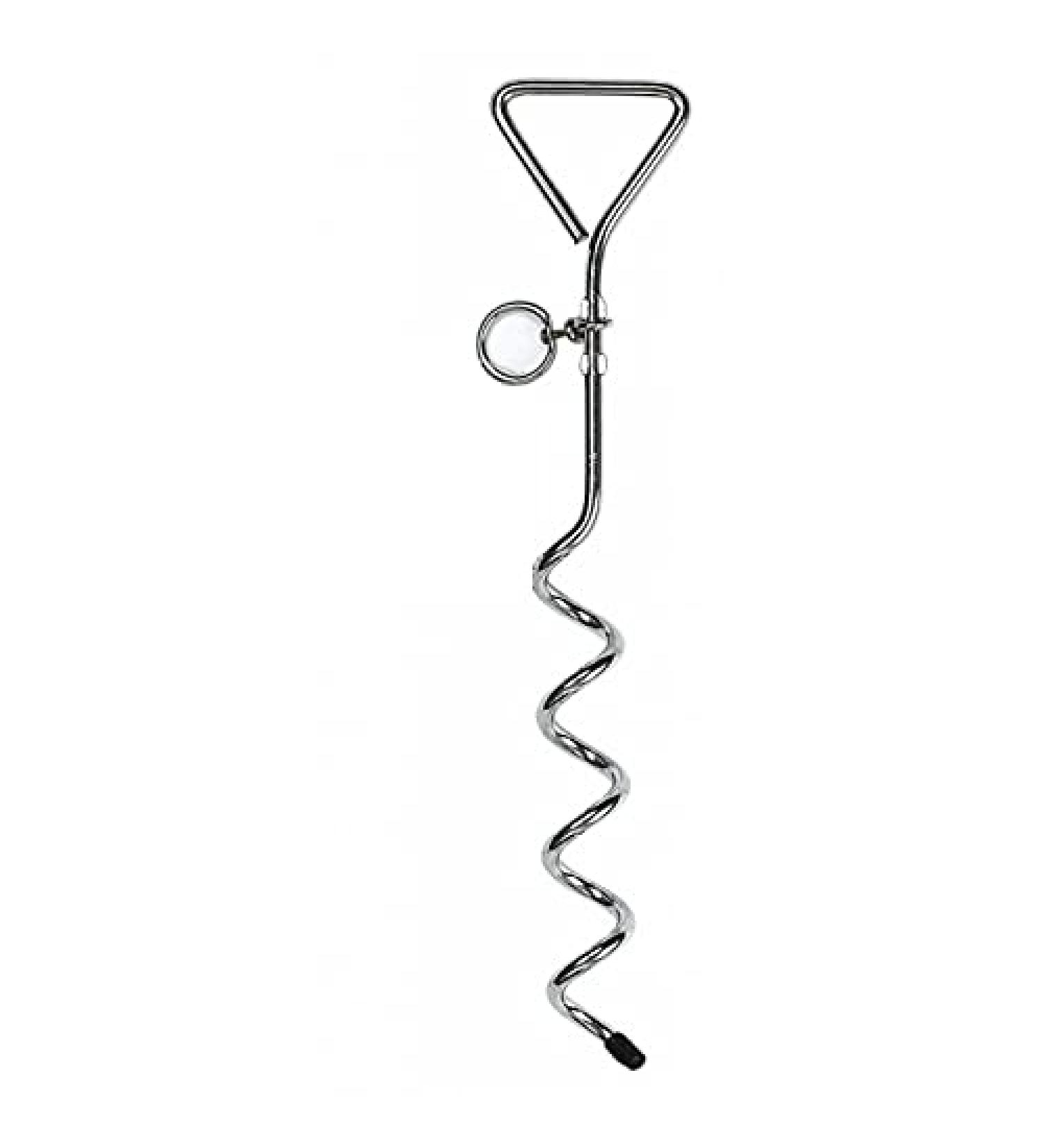Dog Stake Metal Pet Stake Spiral Tie-Out Pet Supply Tether Dog Leash Anchor Stakes with Spiral Shape Suitable for Outdoor Yard and Camping Small Medium and Large Pets Stake-Out Spike Dog tie out - Buy Online on SooperMarket.com