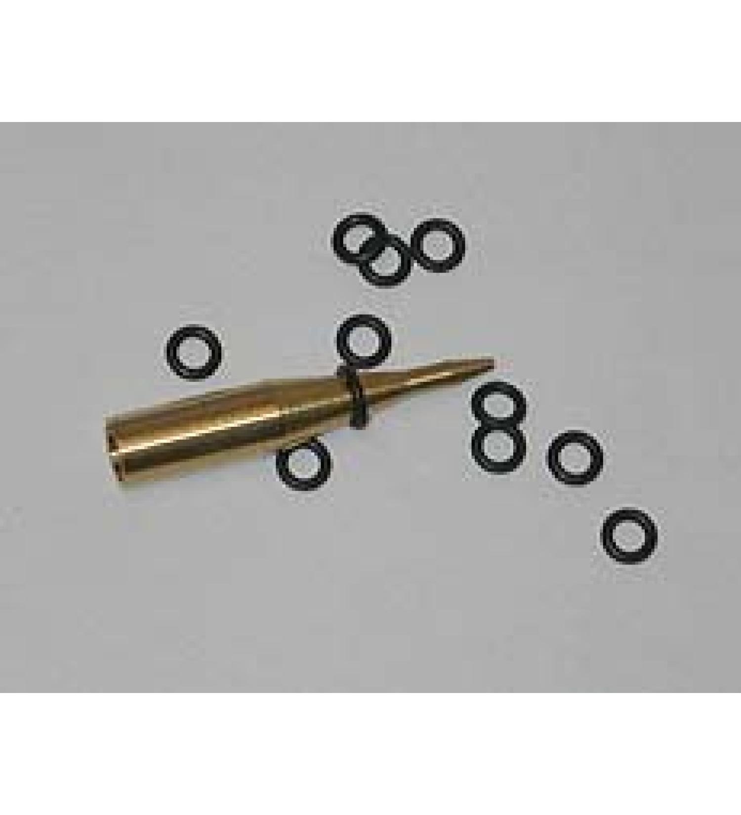 US Darts Accessories, Tips, Cases Brass O'ring Applicator + 25 Washers - 2BA