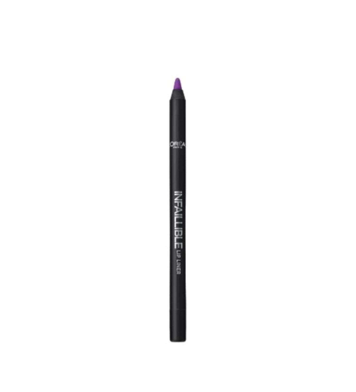 L'Oreal Paris Infallible Lip Liner 207 Wuthering Purple - Long Lasting Precision Lip Liner - Buy Online on SooperMarket.com