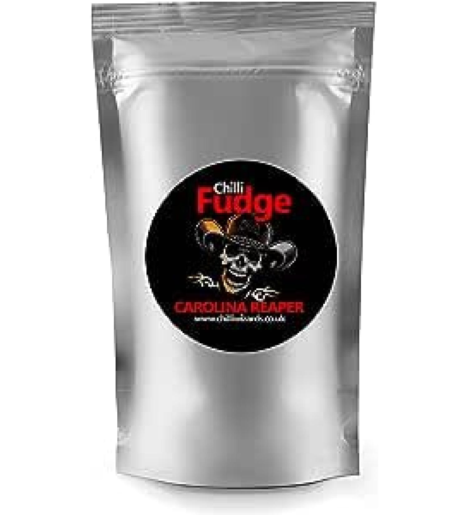 Carolina Reaper Chilli Fudge 100g Made with the hottest chilli in the world 2% Reaper Powder