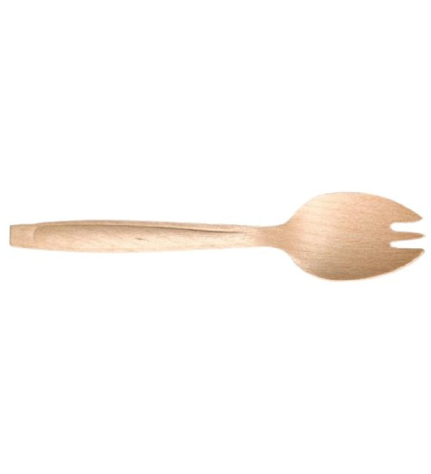 Perfect Stix Green Spork 145-1000ct Birchwood Compostable Cutlery Spork, 5.7" Length (Pack of 1000)