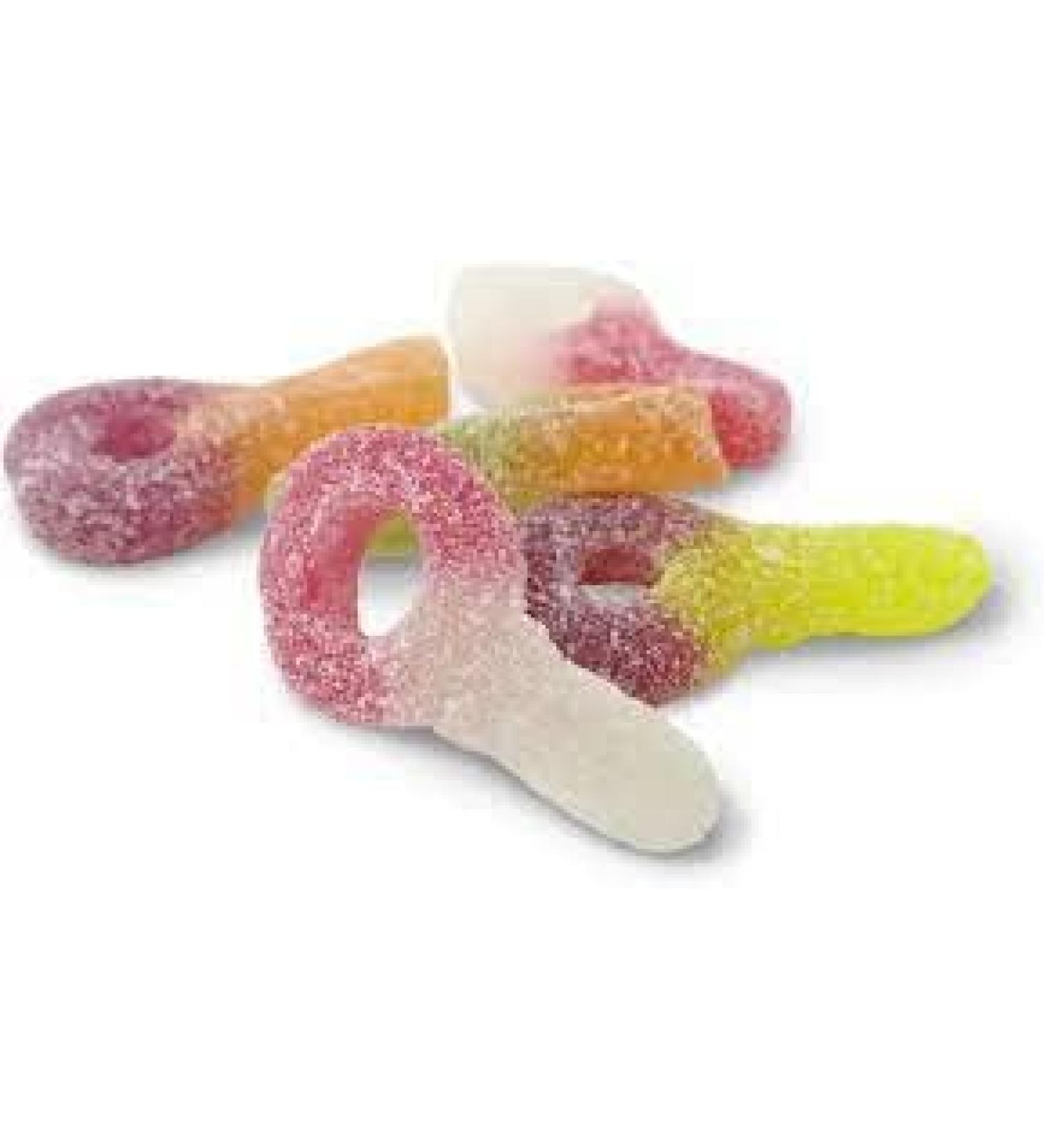 Chewy Fizzy Sour Dummy Mix Sweets Share Bag - 1kg Bag - Buy Online on SooperMarket.com