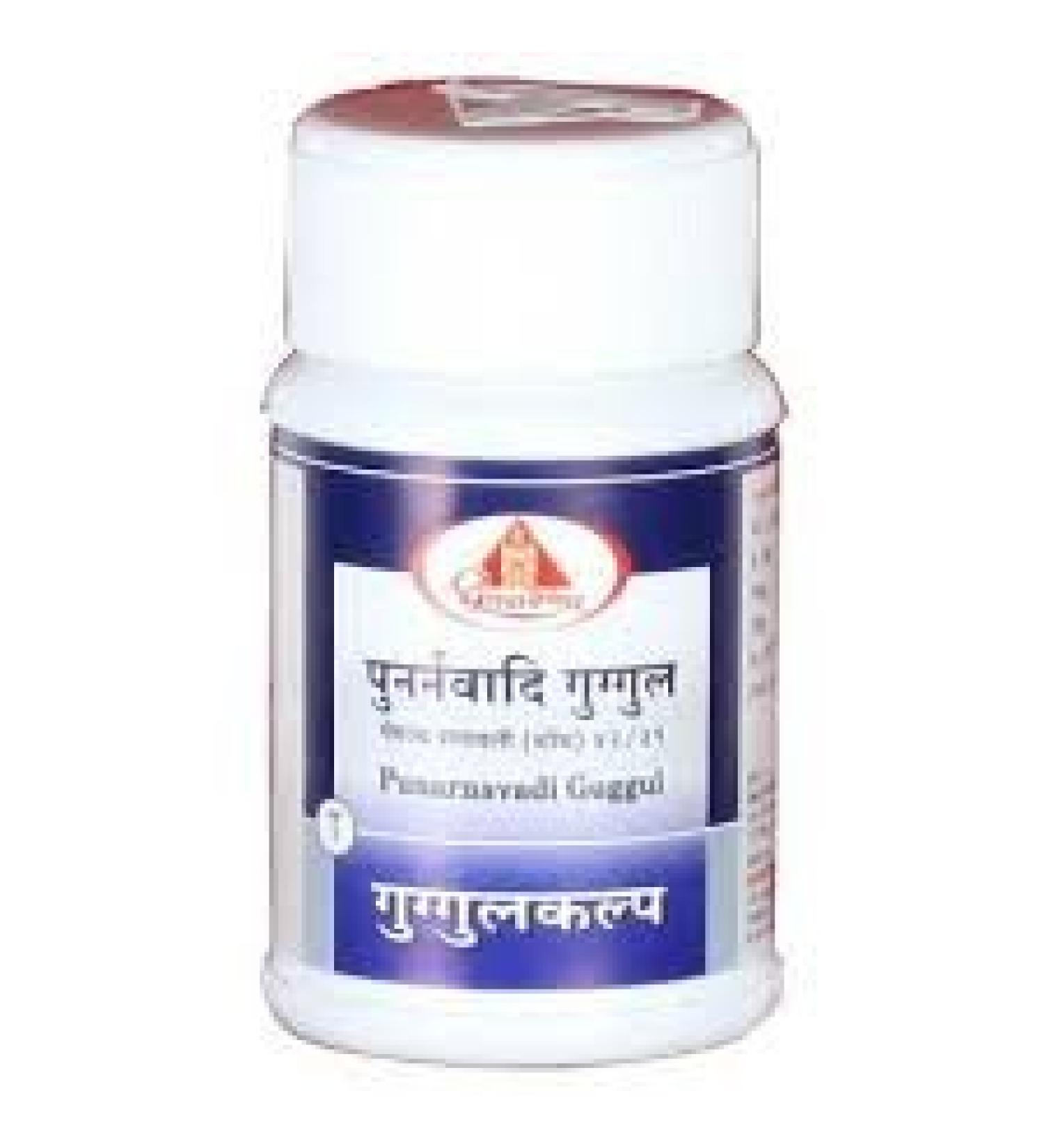 Dhootapapeshwar Punarnavadi Guggul 60 Tablets Pack of 2