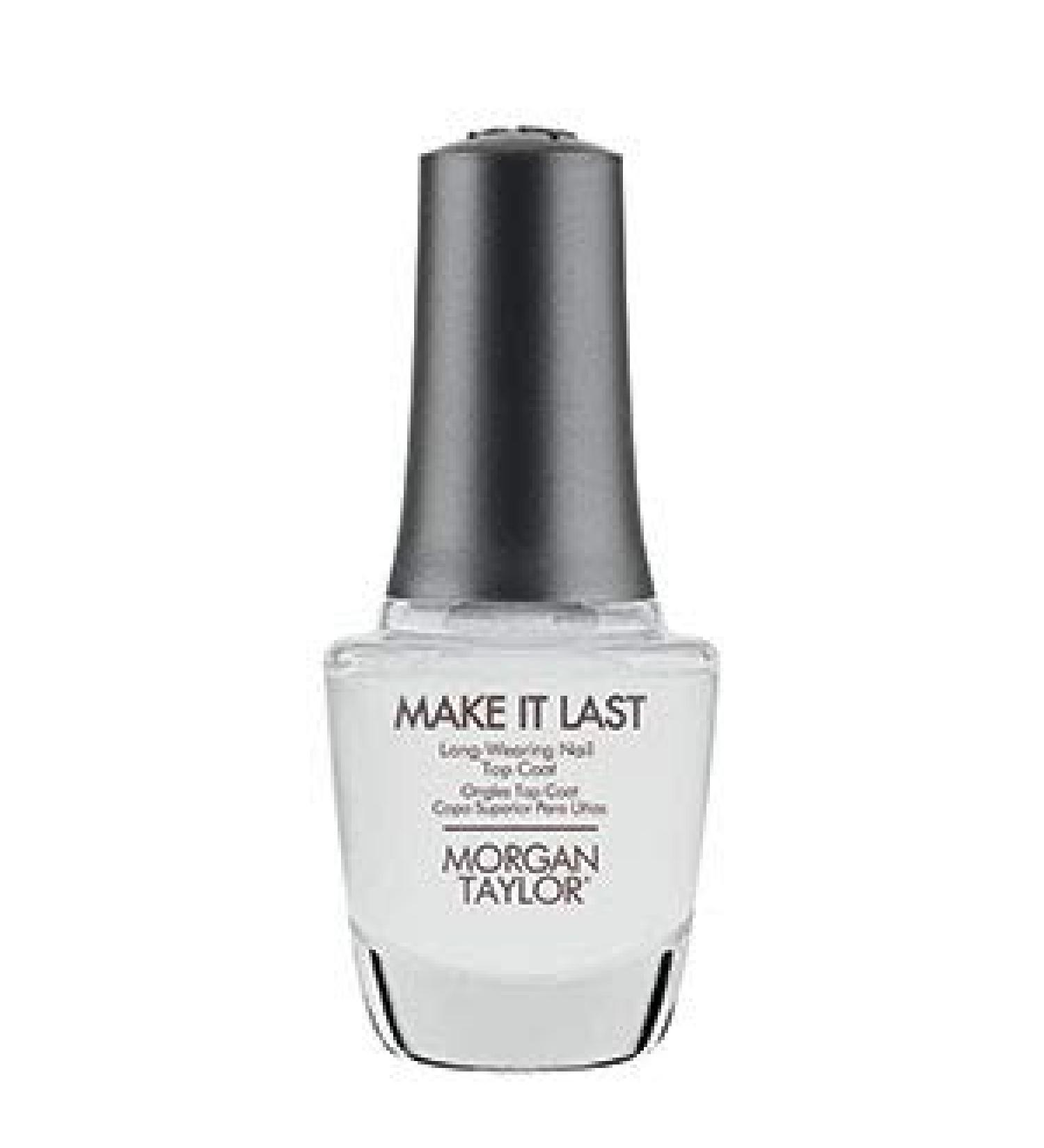Long Lasting Morgan Taylor Nail Lacquer Top Coat - 0.5 oz | Fast Drying & Strengthening - Buy Online on SooperMarket.com