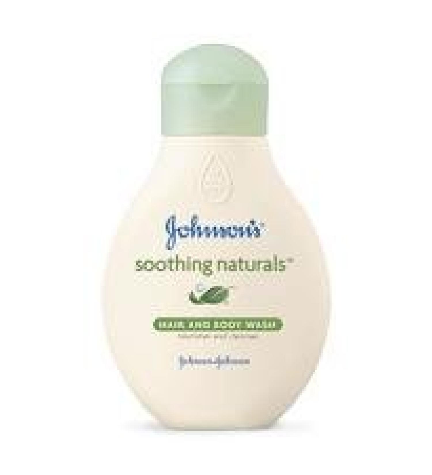 Johnson & Johnson Soothing Naturals Hair and Body Wash -- 8 fl oz