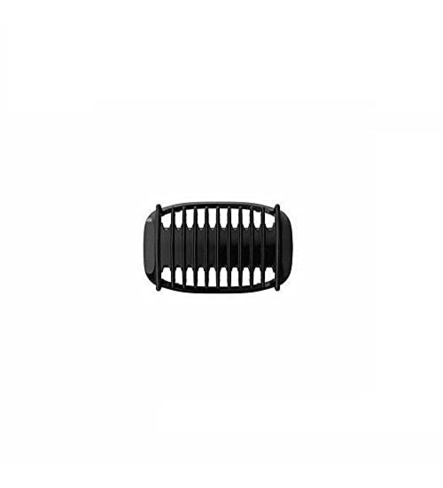 Peigne de t te en plastique bidirectionnel noir Black Bi-directional Plastic Head Comb 3mm 3 mm Compatible For Philips Bodygroom Shaver