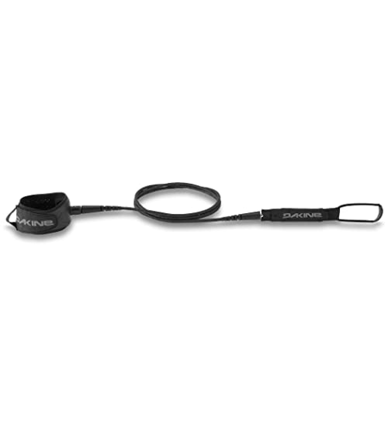 Dakine Kaimana Team Leash 6ft0 Black - Premium Surf Leash for Enhanced Performance - Buy Online on SooperMarket.com