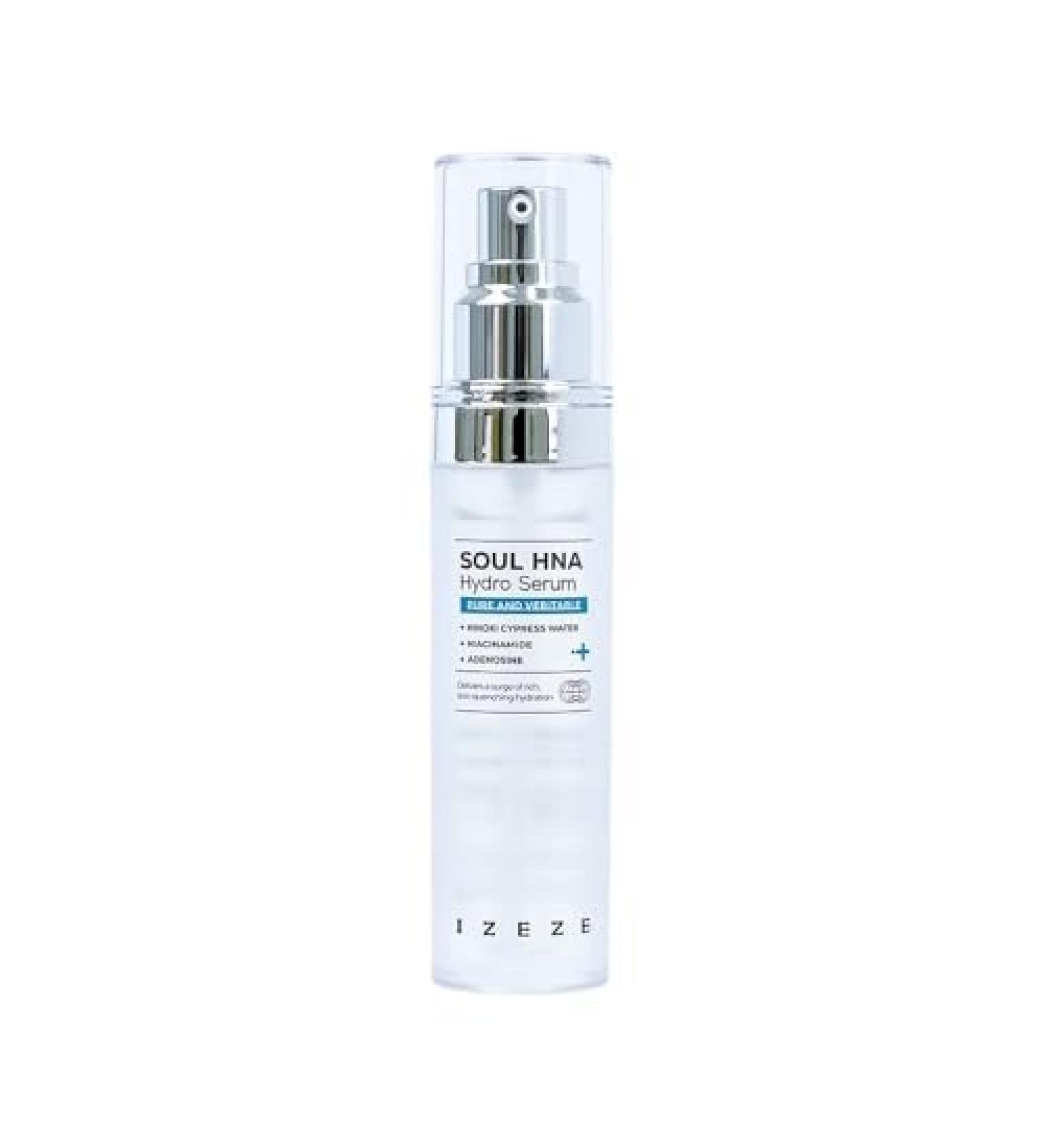 Soul HNA Hydro Serum 30ml | Lightweight Moisturizing Facial Serum with Cypress Water | Non-Sticky & Ideal for All Skin Types - Buy Online on SooperMarket.com