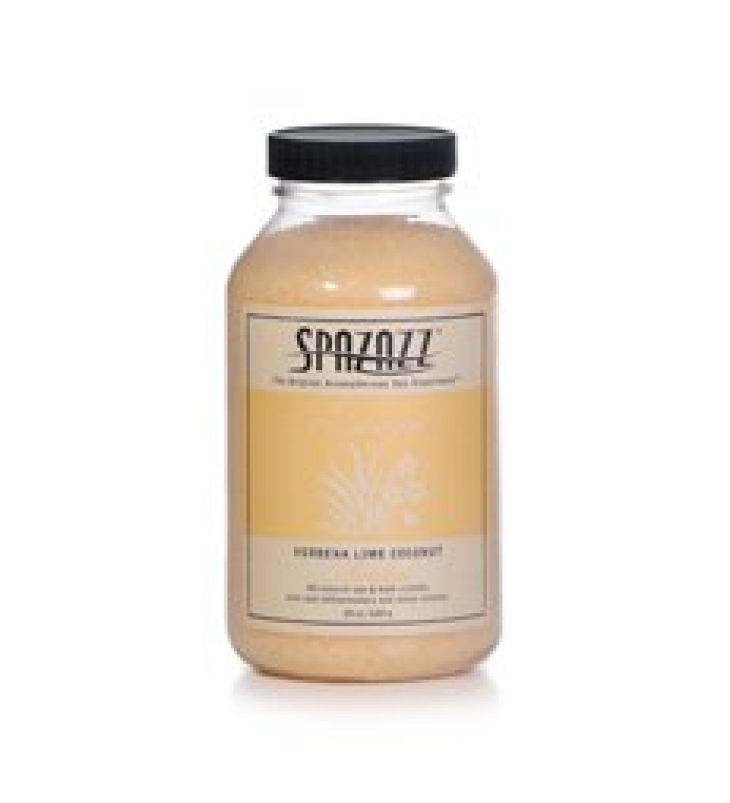 Spazazz Escape 22oz Verbena Lime Coconut spa hot tub and bath crystals