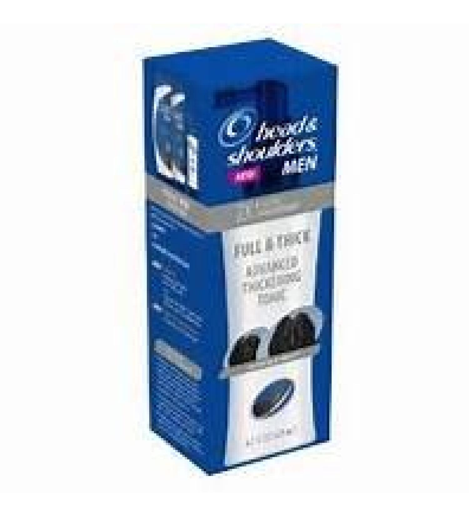 (Pack of 3) Mens Head & Shoulders Full & Thick Advanced Thickening Tonic 2X Fuller Thicker Hair 4.2 ounce each
