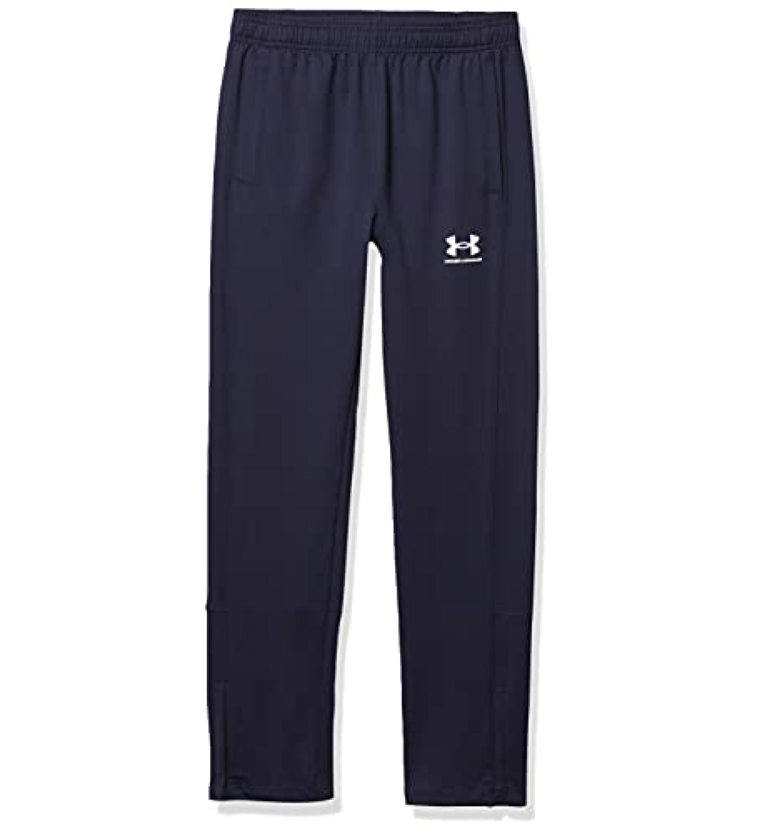 Under Armour Boys' Challenger Training Pants - Midnight Navy/White - Large - Buy Online on SooperMarket.com