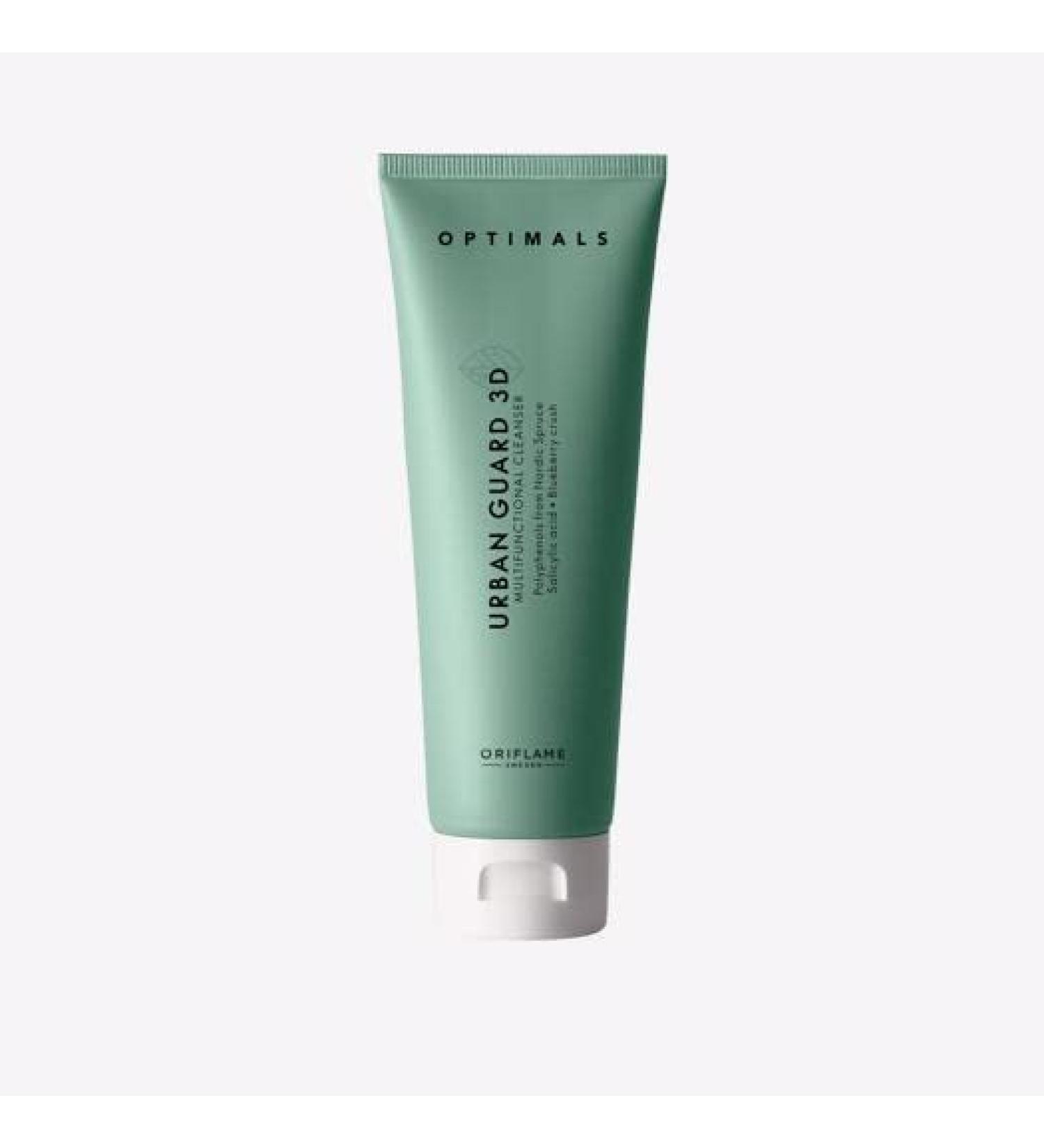 Buy Oriflame Optimals Urban Guard 3D Multifunctional Cleanser 125ML | International Shipping Available - Buy Online on SooperMarket.com