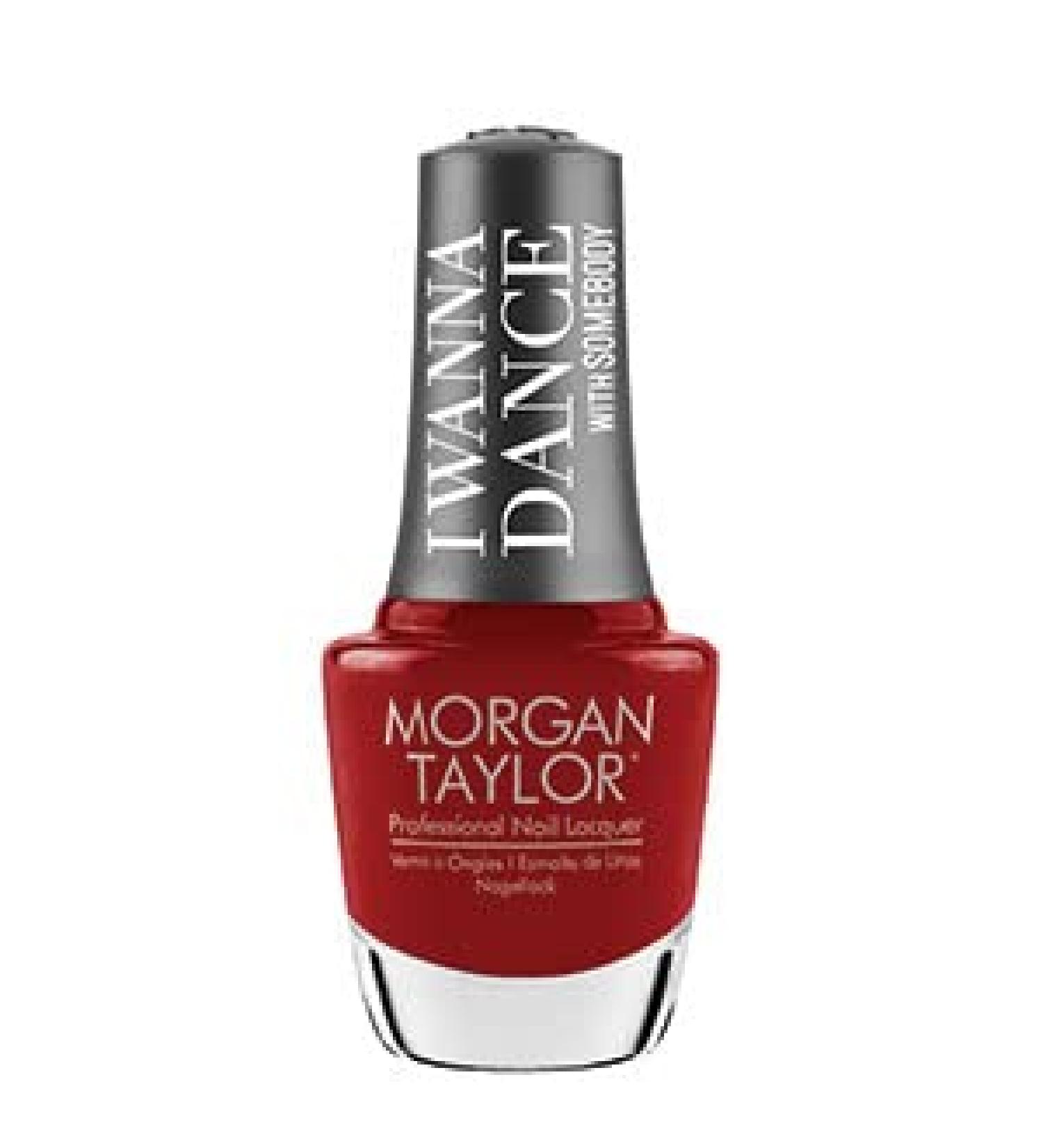 Morgan Taylor Nail Lacquer I Wanna Dance With Somebody Collection (Blazing Up The Charts) Red Nail Polish Finger Nail Polish 5 ounce - Buy Online on SooperMarket.com