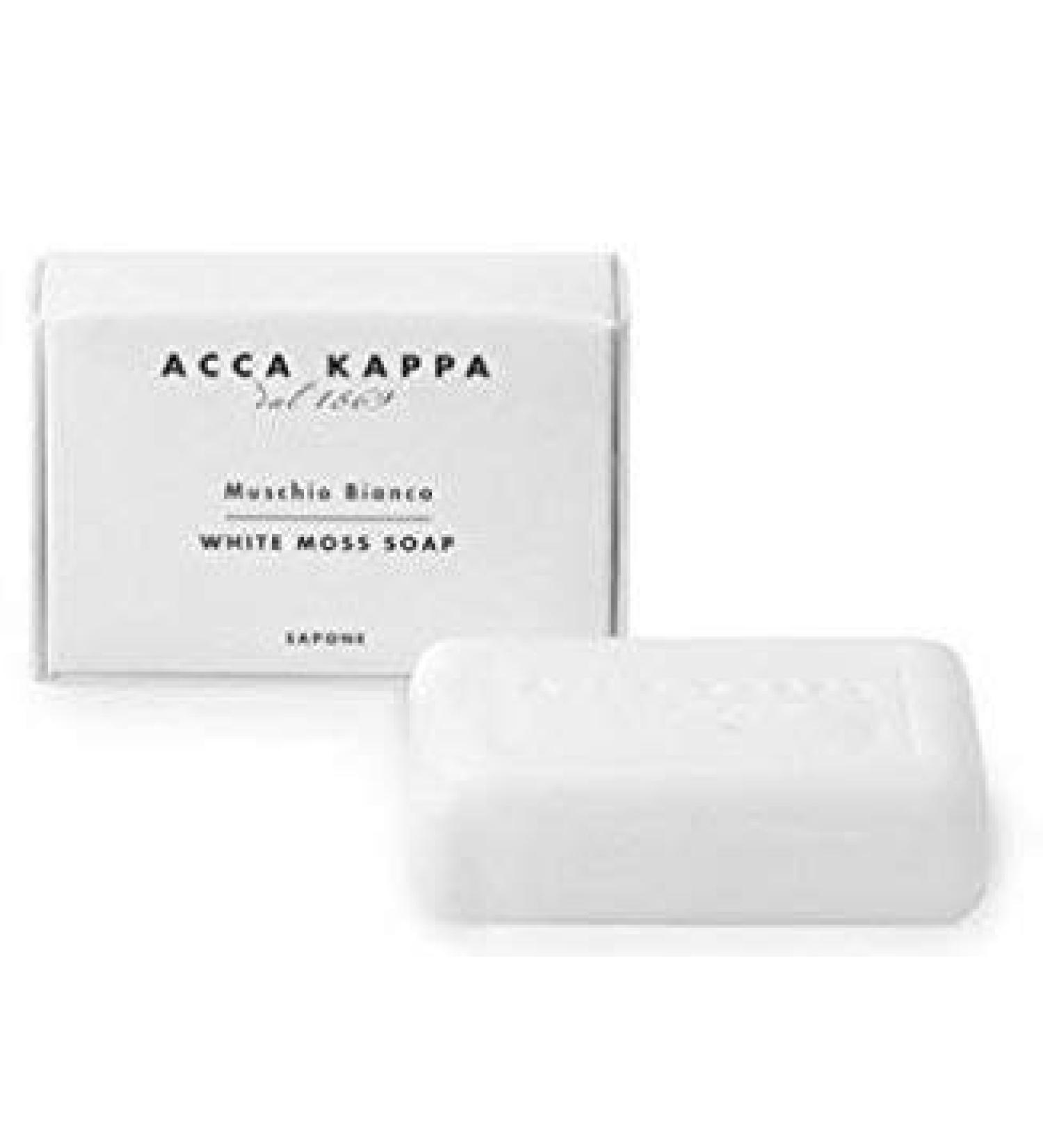 Acca Kappa White Moss Boxed Soaps 1oz/30g - Set of 12 | Luxury Italian Bath Soap Collection - Buy Online on SooperMarket.com