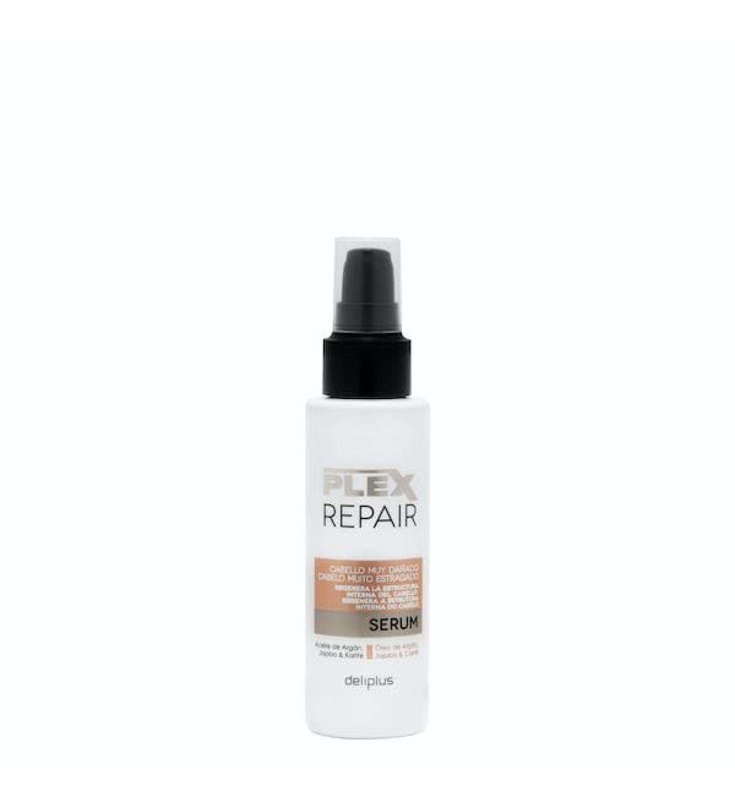 S rum Plex Repair cabello muy da ado con aceite de arg n jojoba y karit 100 ml. Deliplus