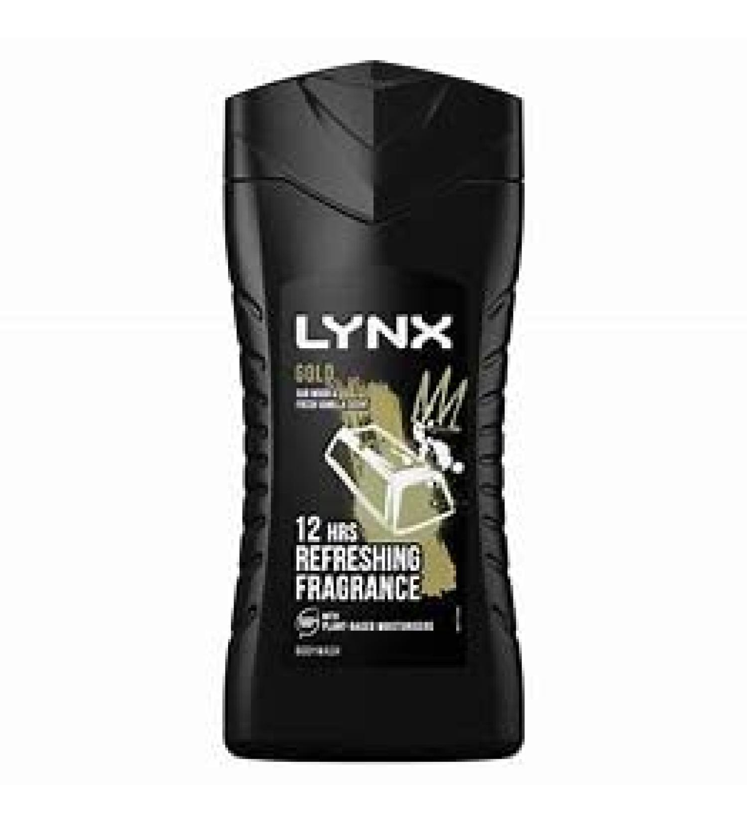 Lynx Gold Shower Gel 225ml - Buy Online on SooperMarket.com